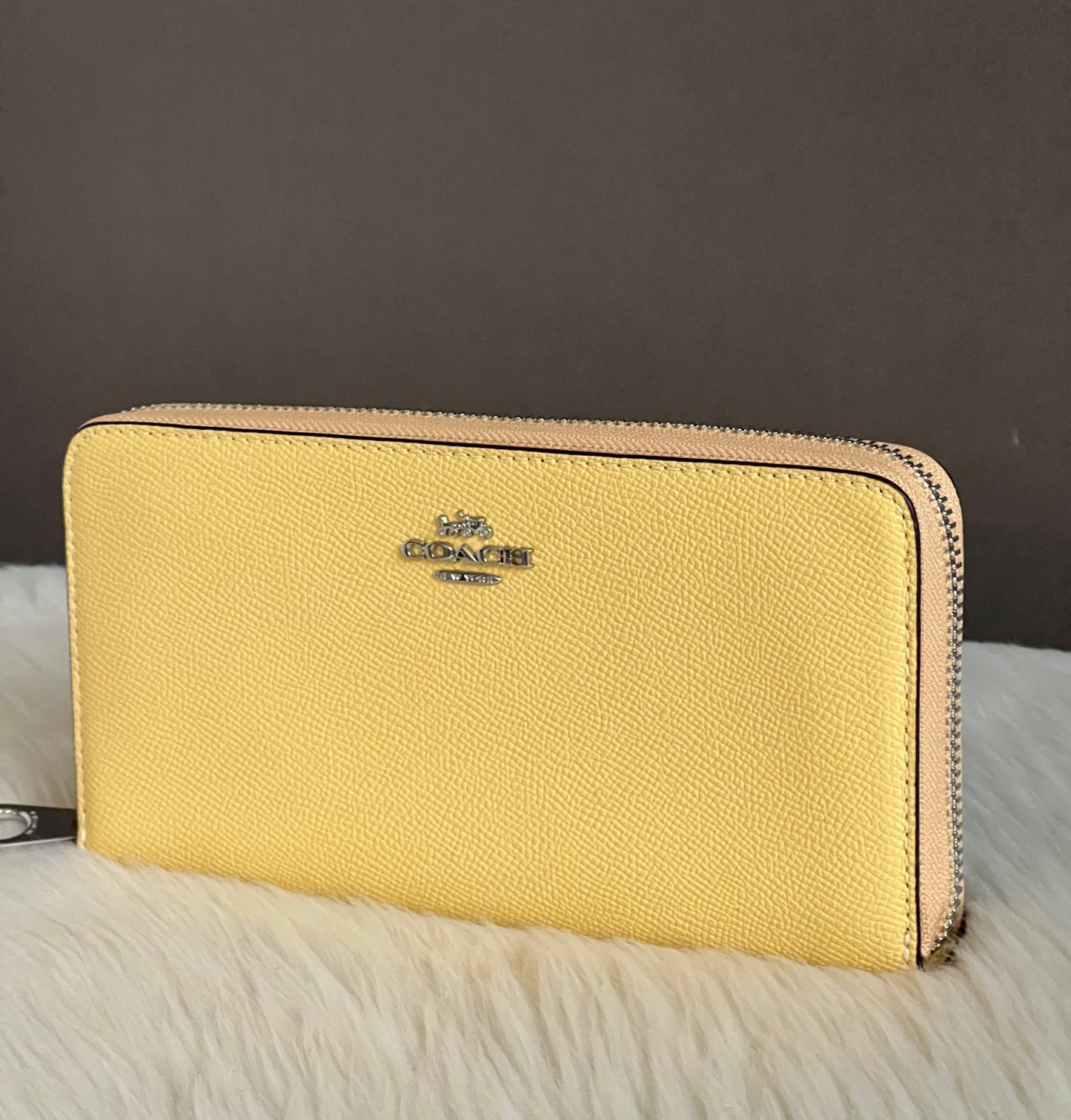 Coach Long Zip Around Wallet