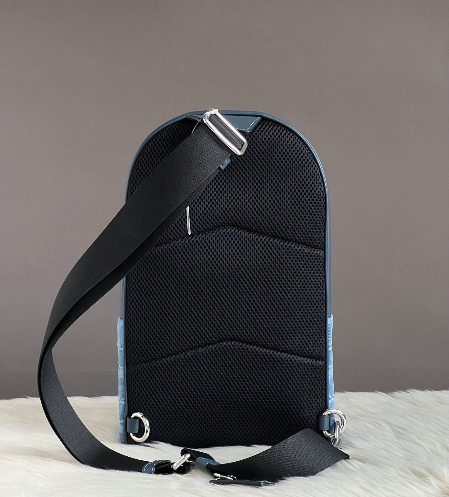 Coach West Pack In Signature Denim