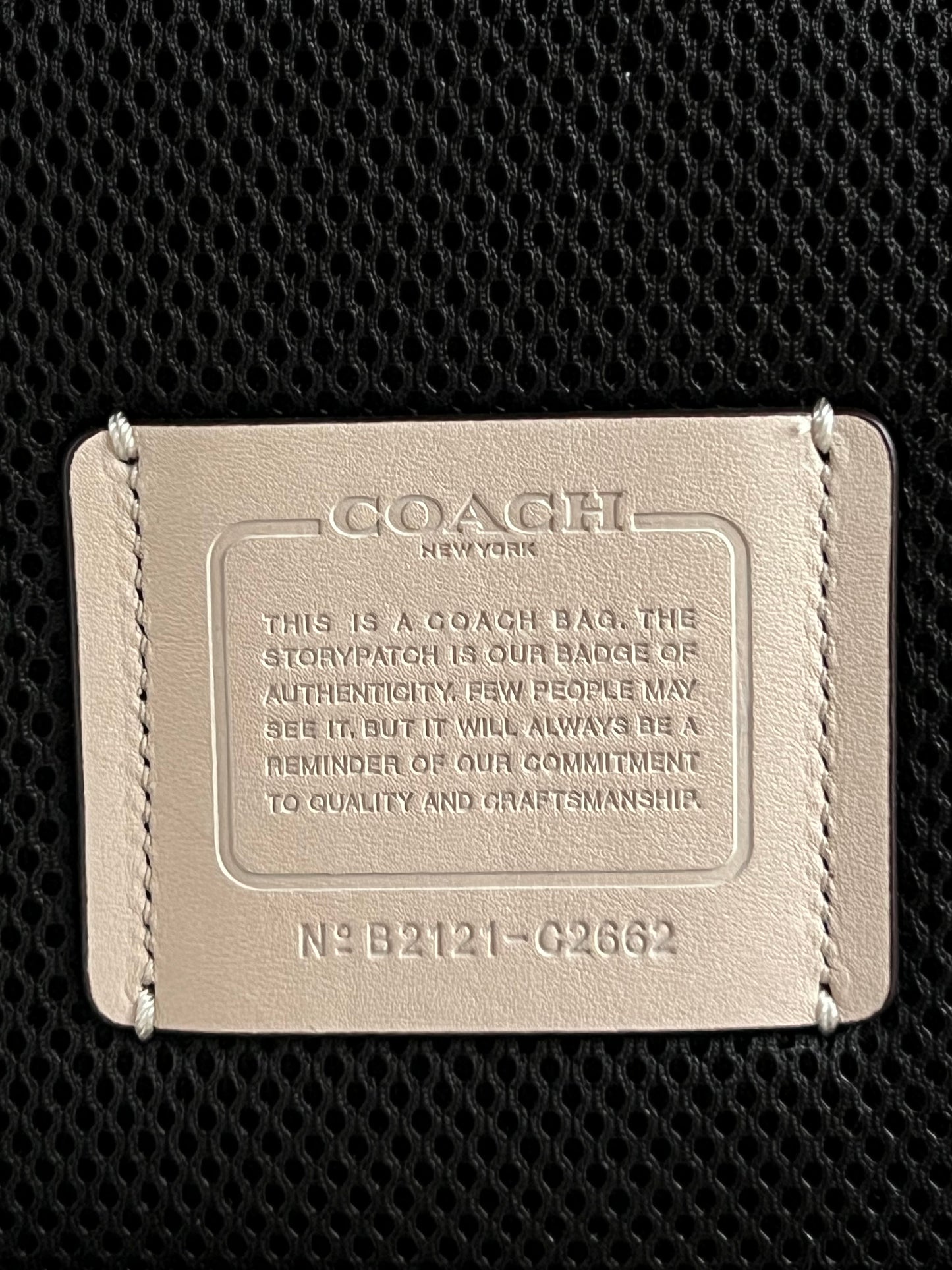 Coach League Flat Backpack in Colorblock