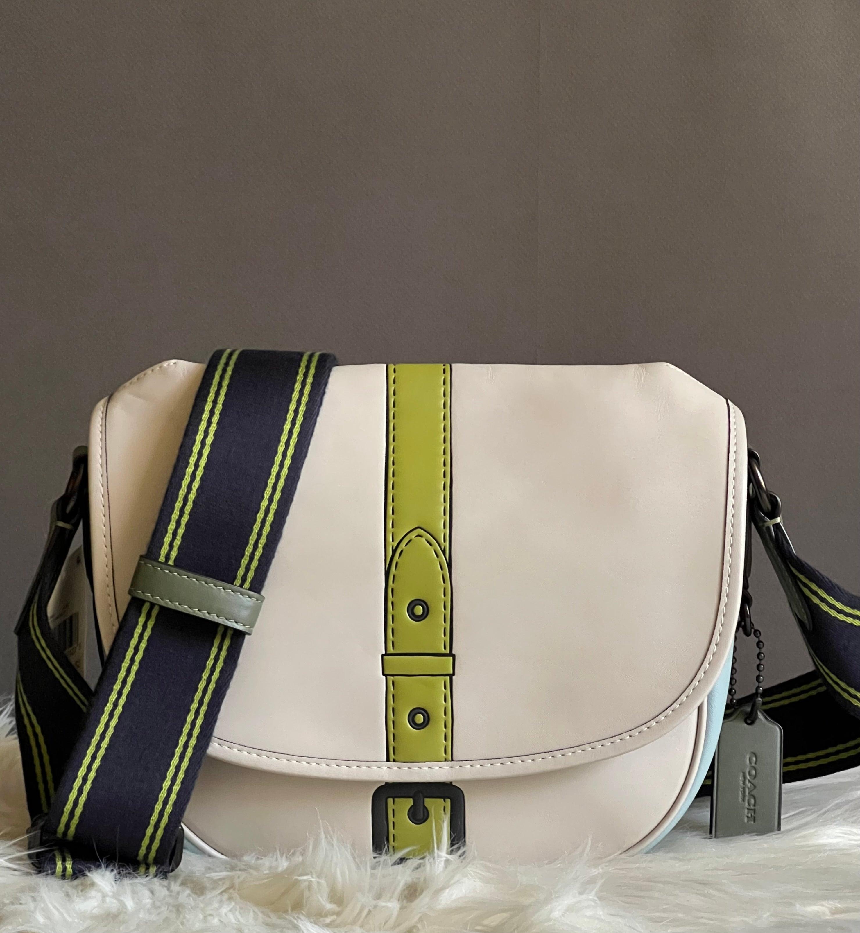 Coach Hitch outlets Crossbody With Varsity Stripe