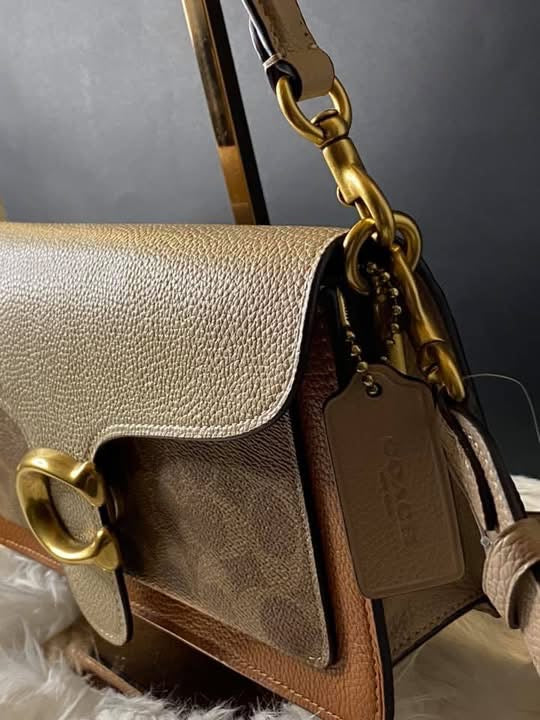Coach Tabby Shoulder Bag 26 with Signature Canvas