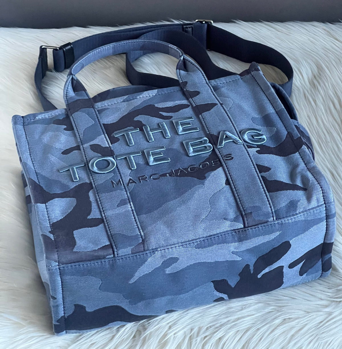 Marc Jacobs The Camo Jacquard Medium Tote Bag