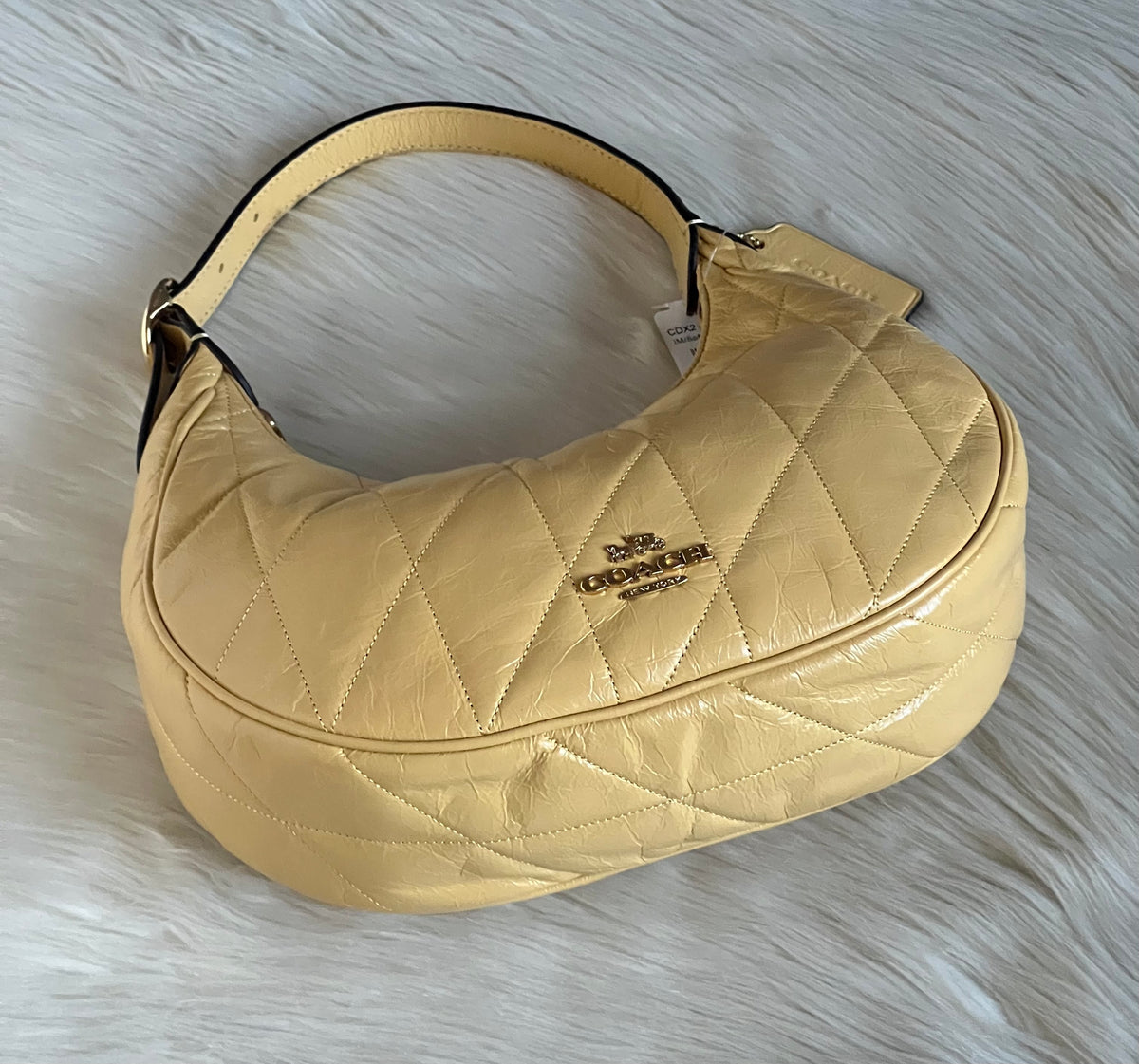 Coach Emily Shoulder Bag with Quilting