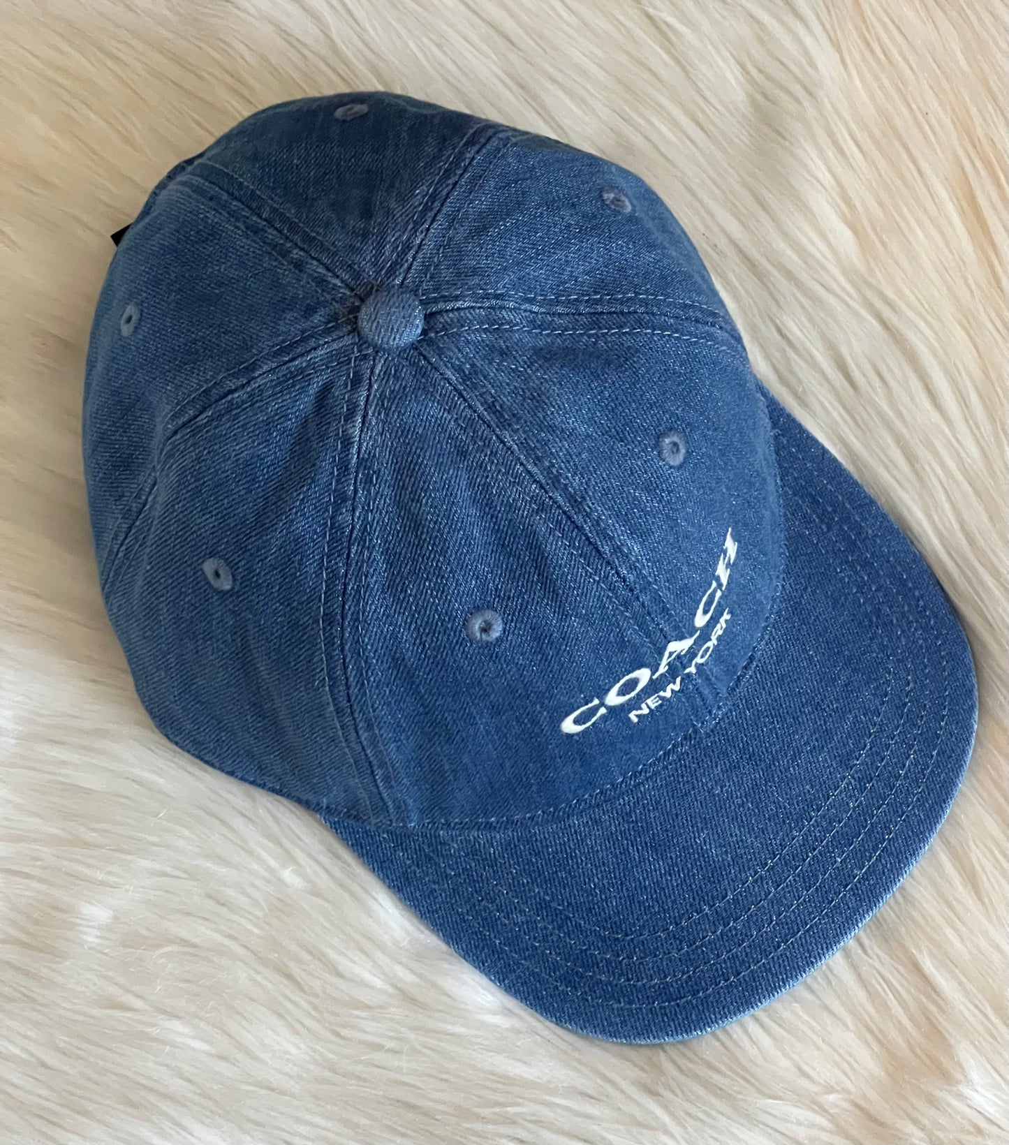 Coach Denim Baseball Hat