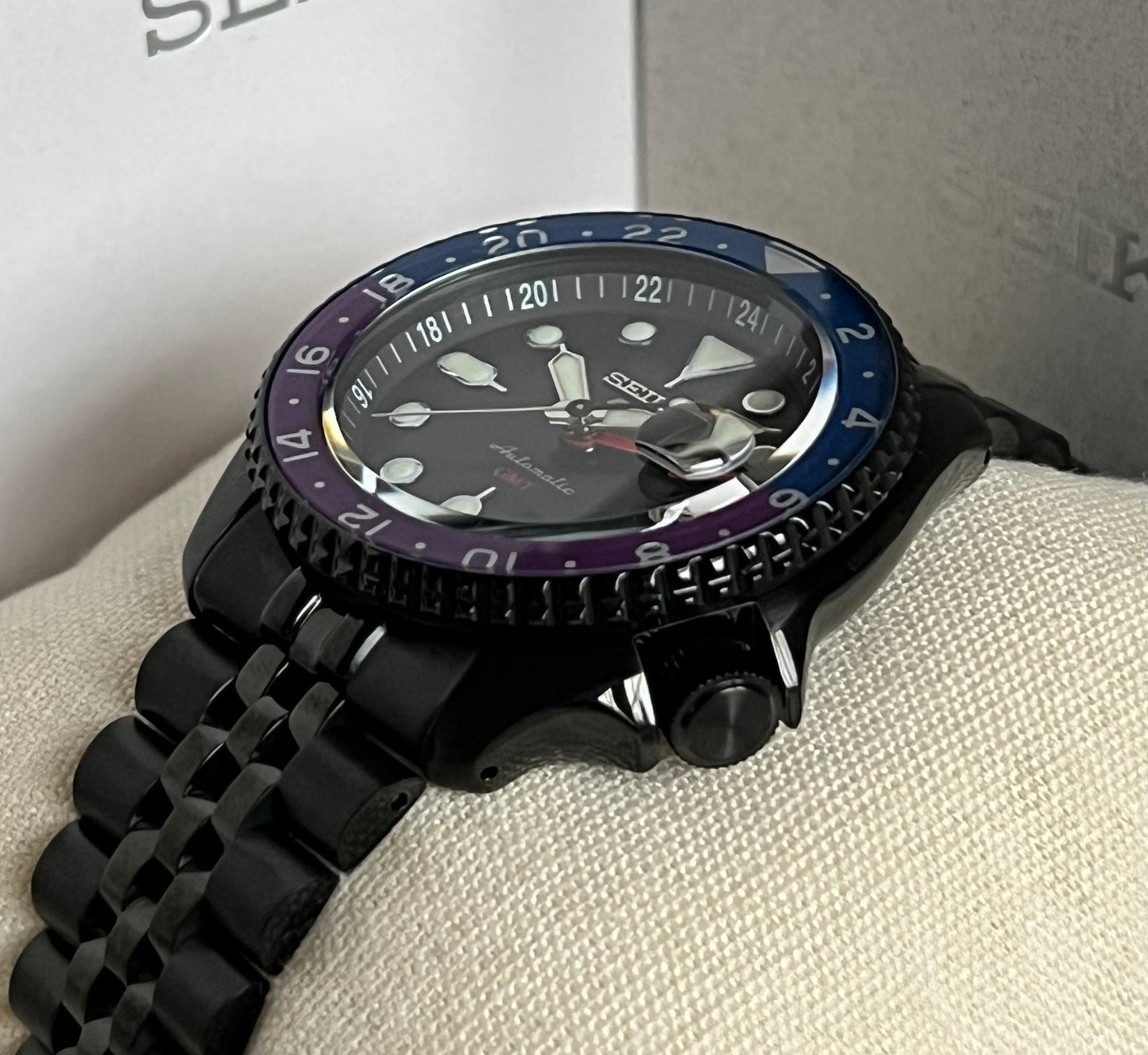 Seiko Men’s 5 Sports Yuto Horigome Limited Edition GMT Automatic Watch