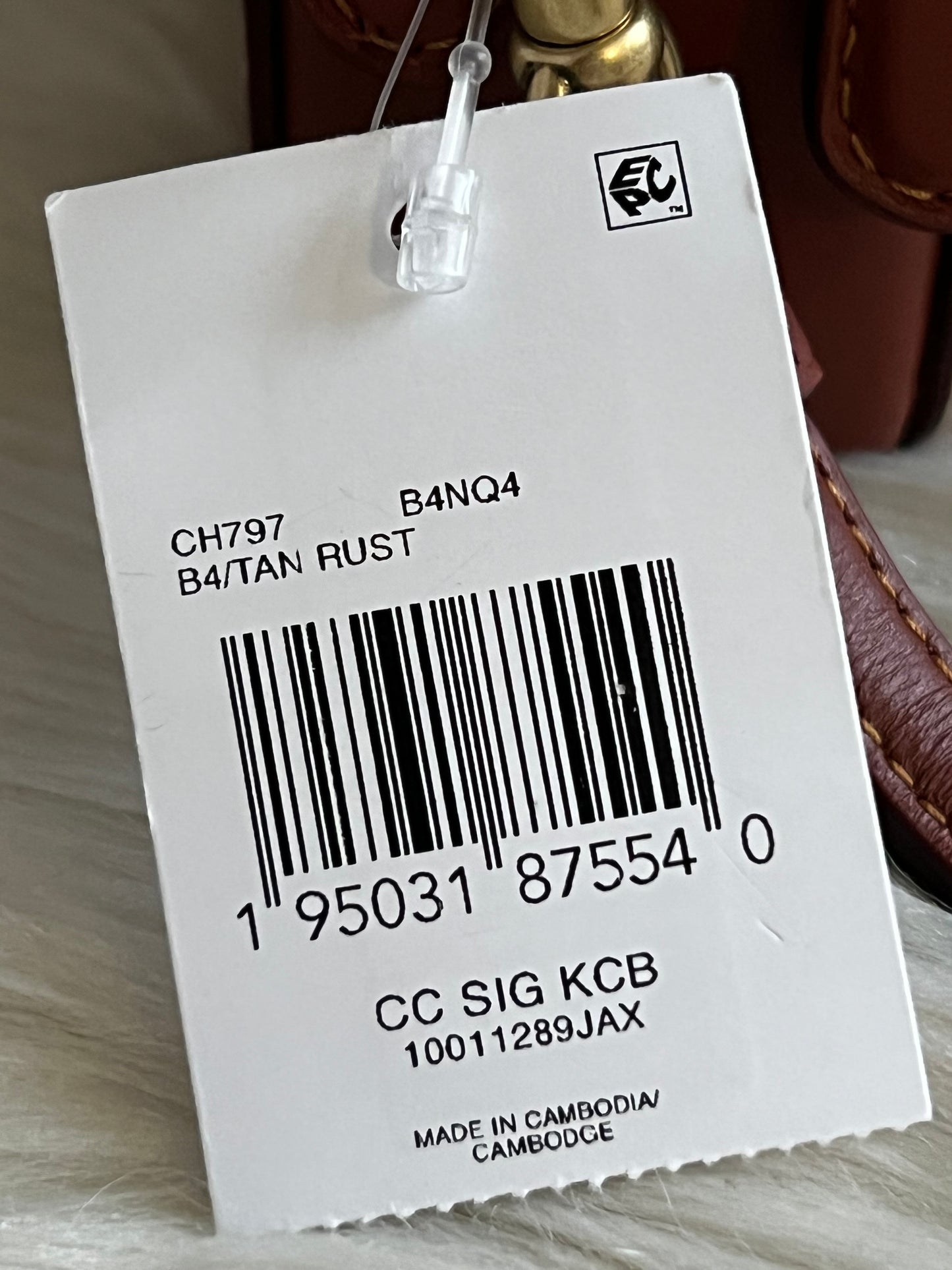 Coach Kira Crossbody Bag In Colorblock Signature Canvas