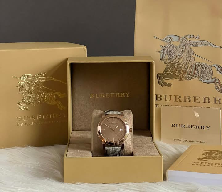 Burberry Women’s The City Rose Gold-Tone Watch