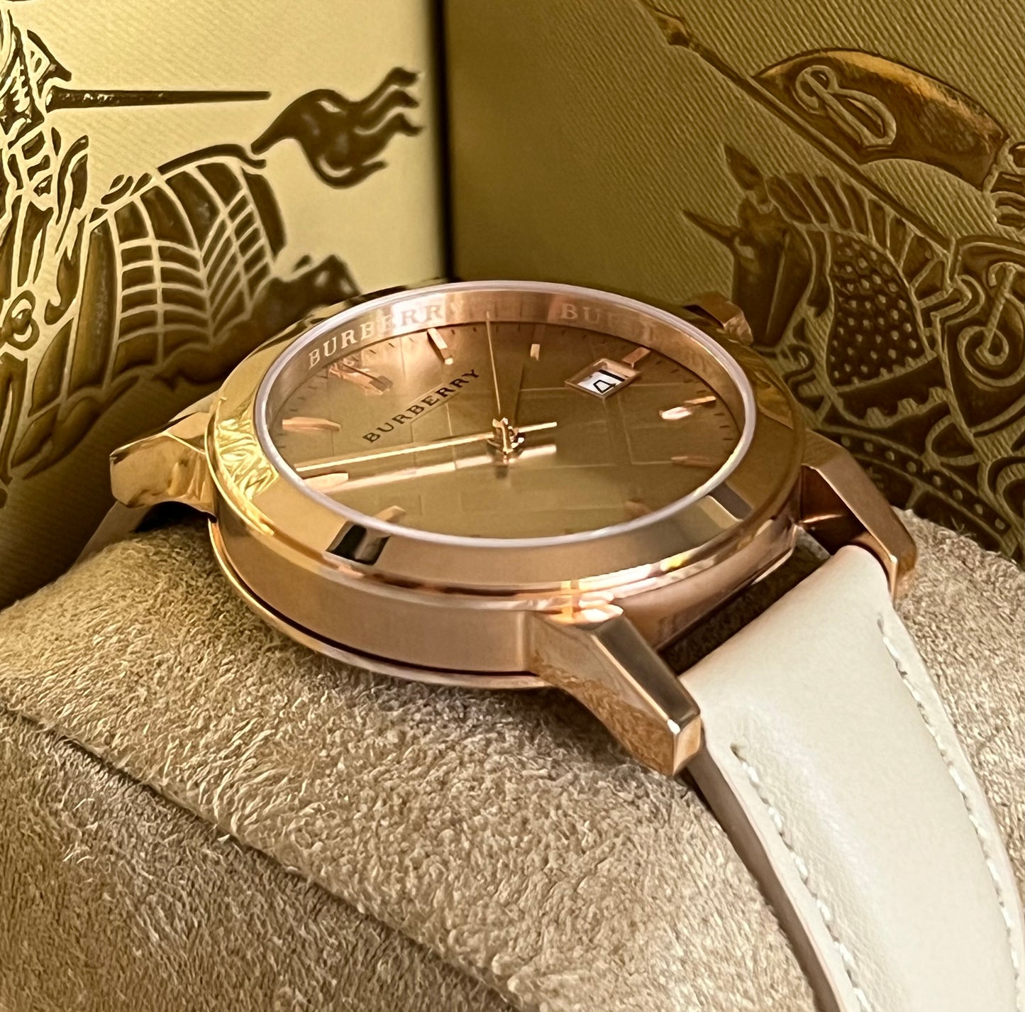 Burberry Women’s The City Rose Gold-Tone