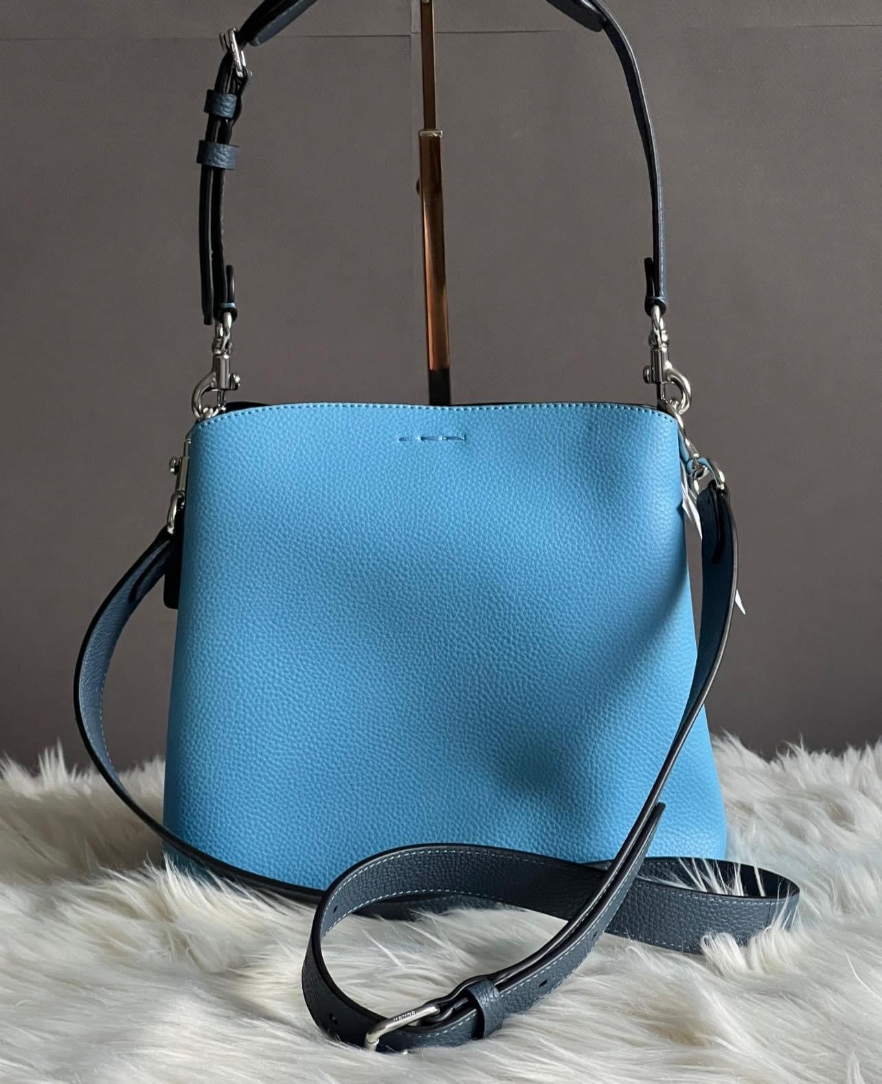 Coach Willow Bucket Bag in Colorblock