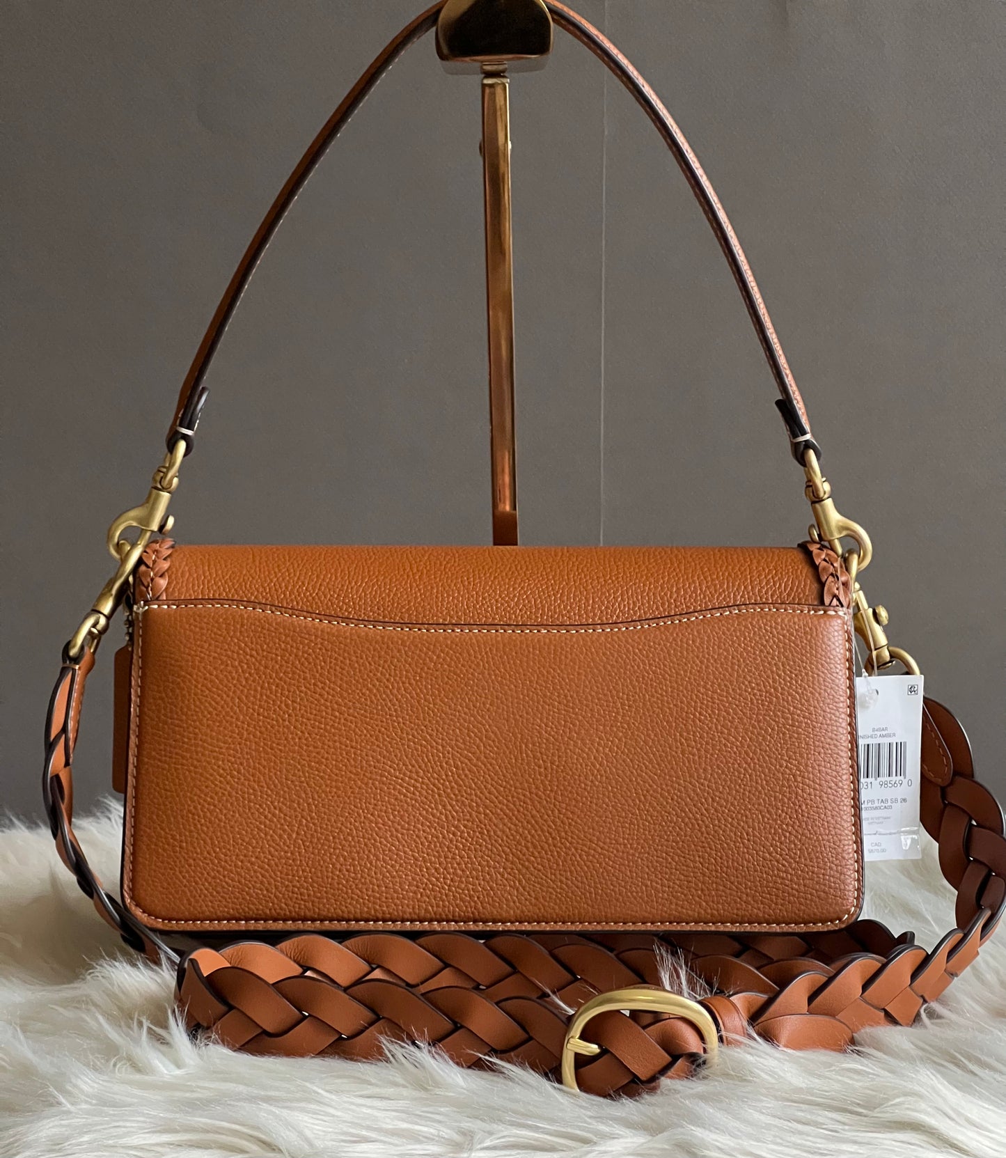 Coach Tabby Shoulder Bag 26 with Braid