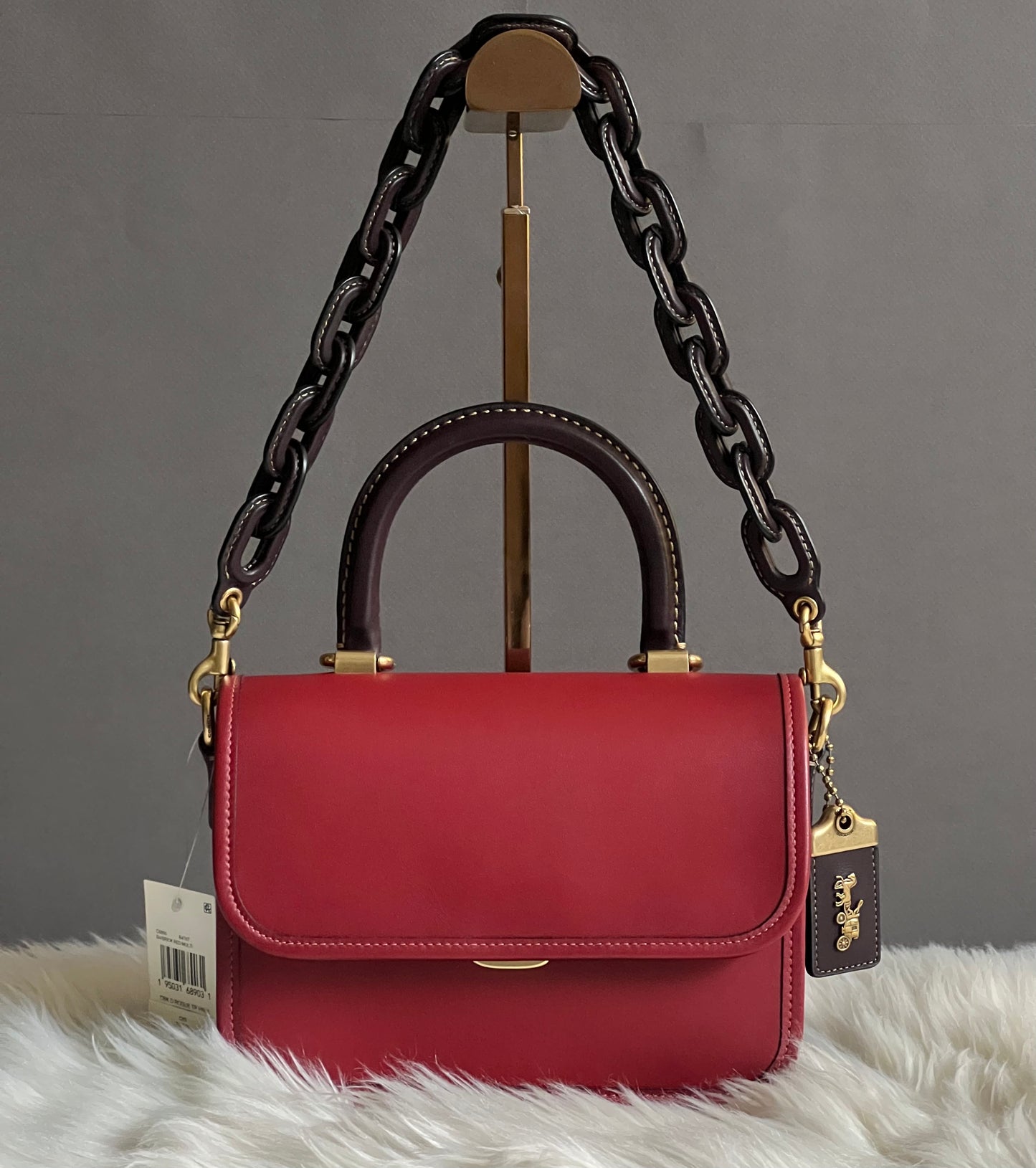 Coach Rogue Top Handle in Colorblock