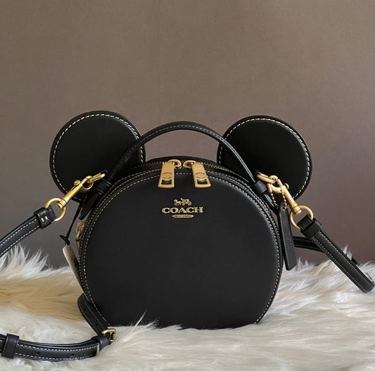 Disney X Coach Mickey Mouse Ear Bag