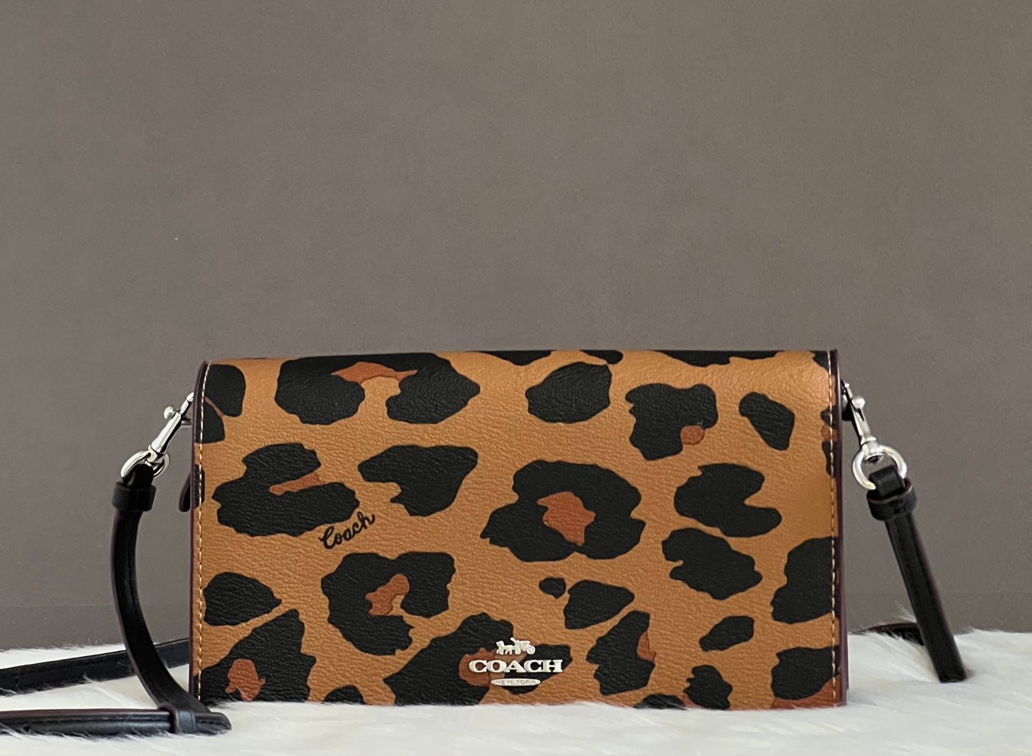 Coach Anna Foldover Clutch Crossbody