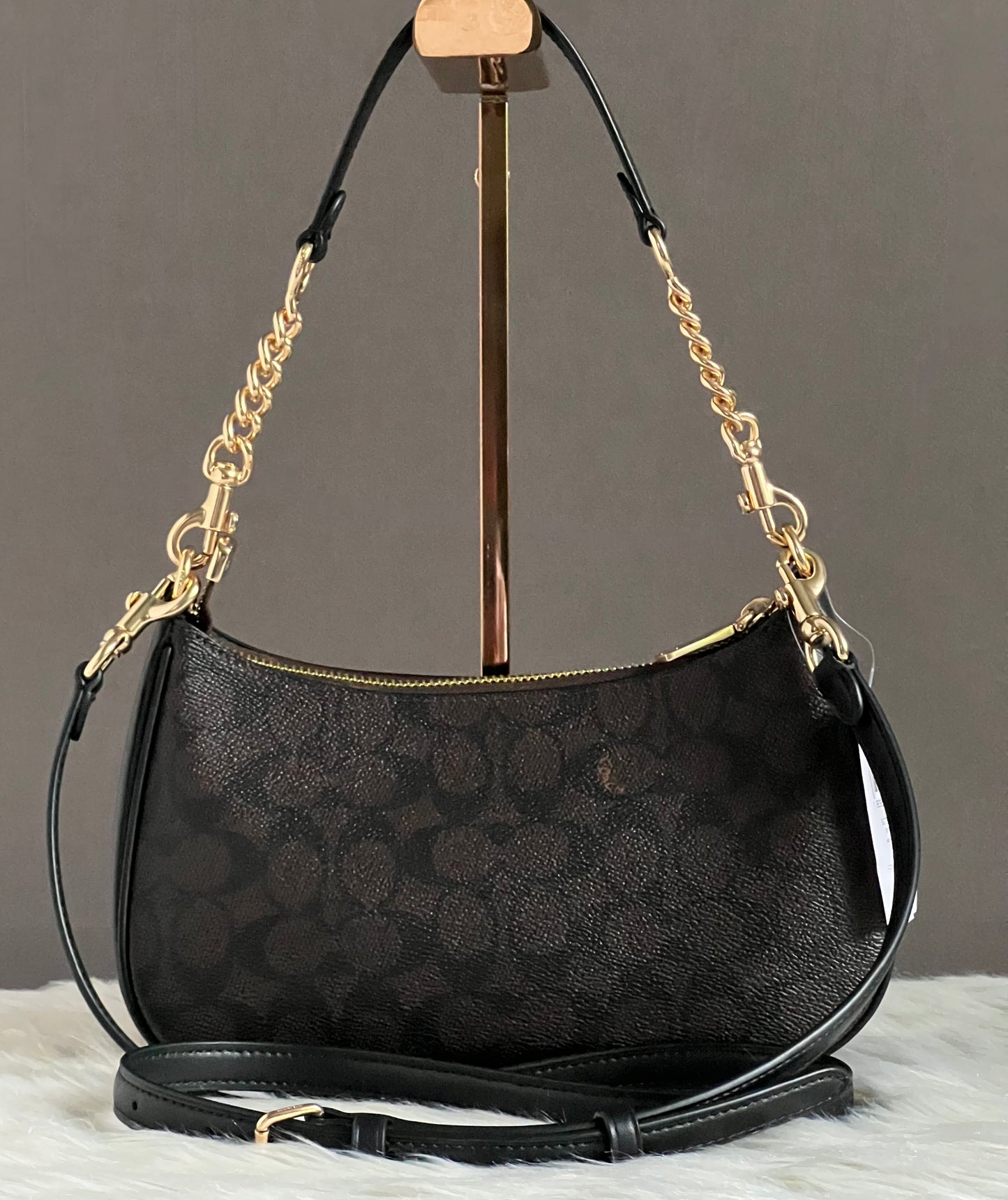 Coach Teri Shoulder Bag in Signature Canvas