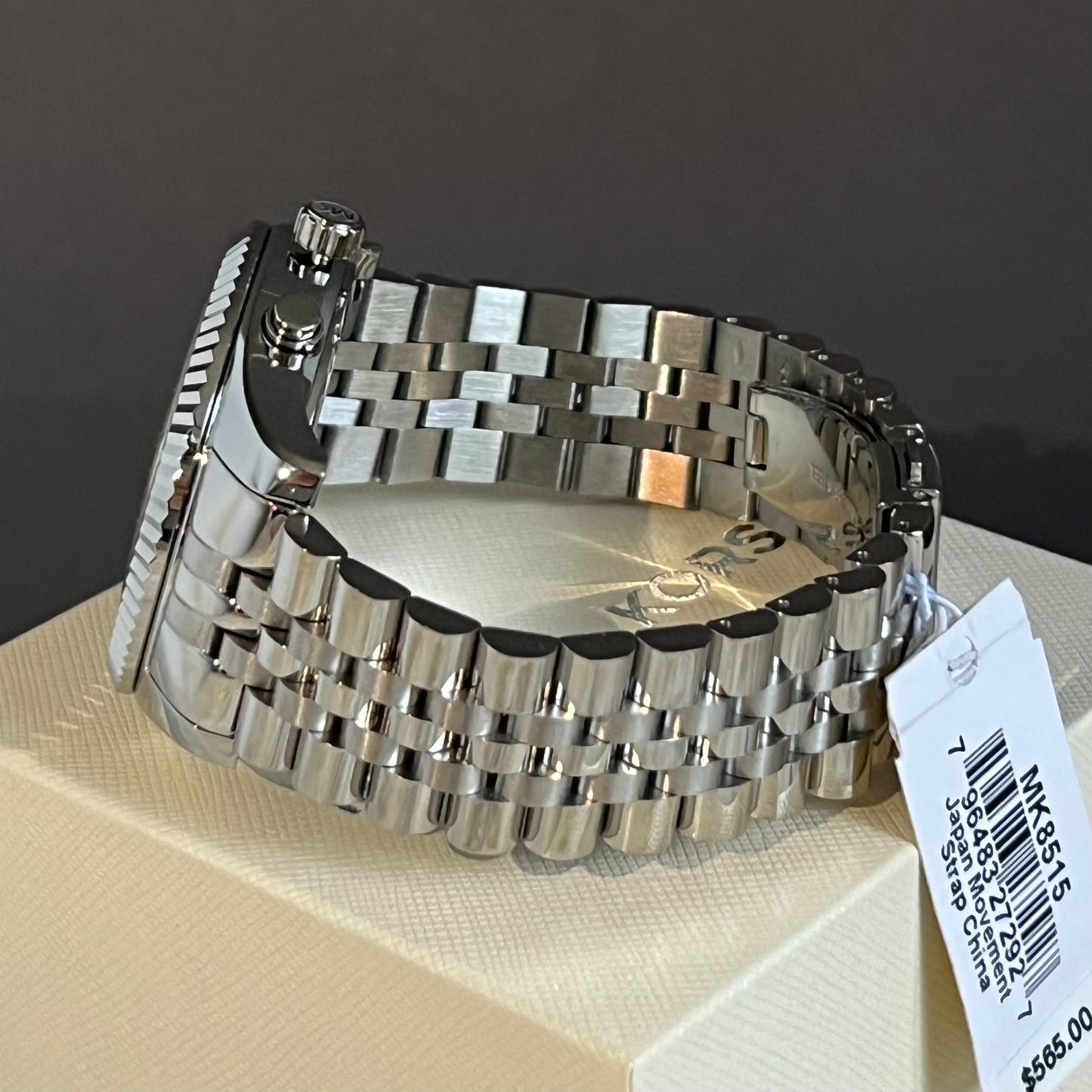 Michael Kors Lexington Silver-Tone Watch