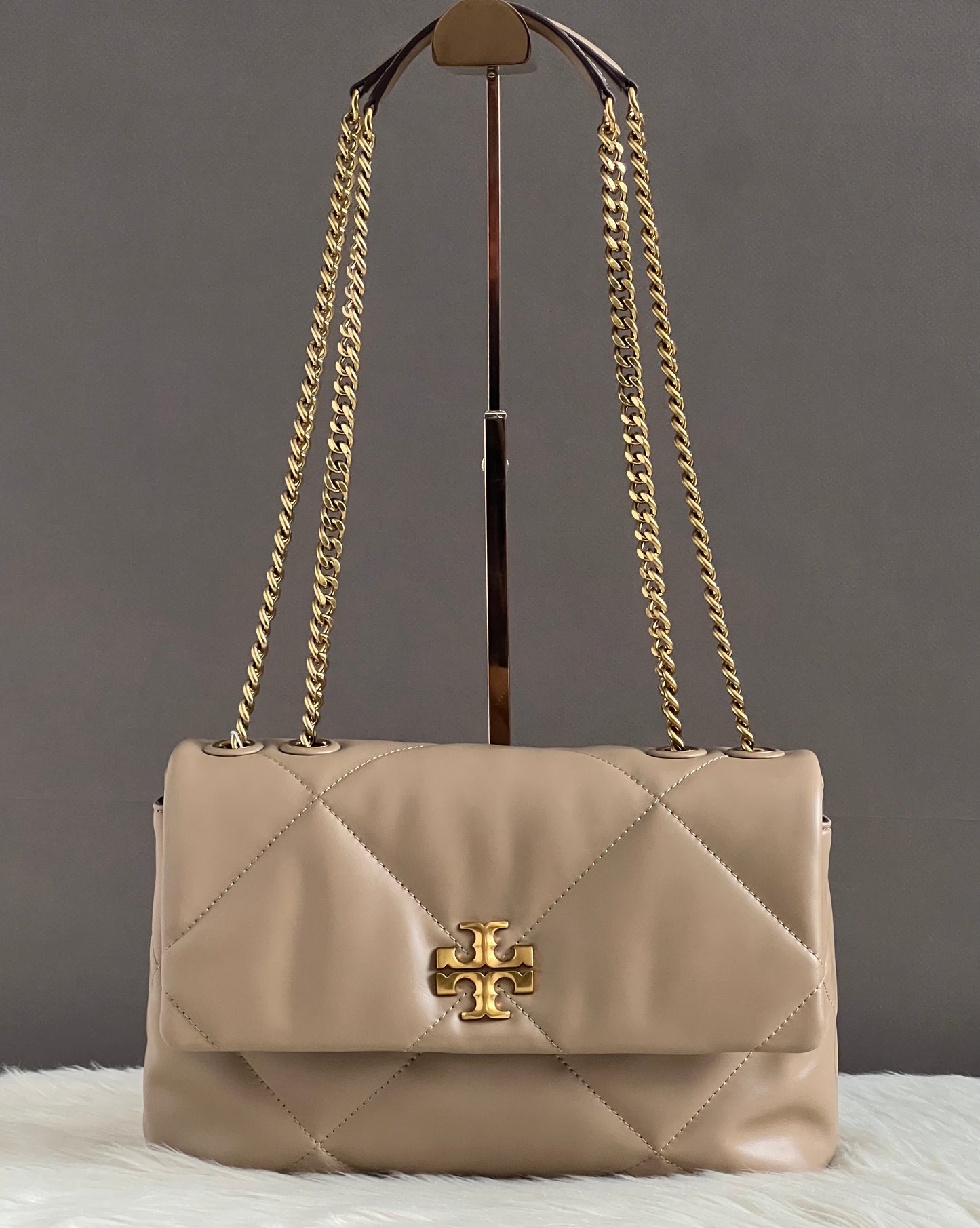 Tory Burch Kira Diamond Quilt Convertible Shoulder Bag