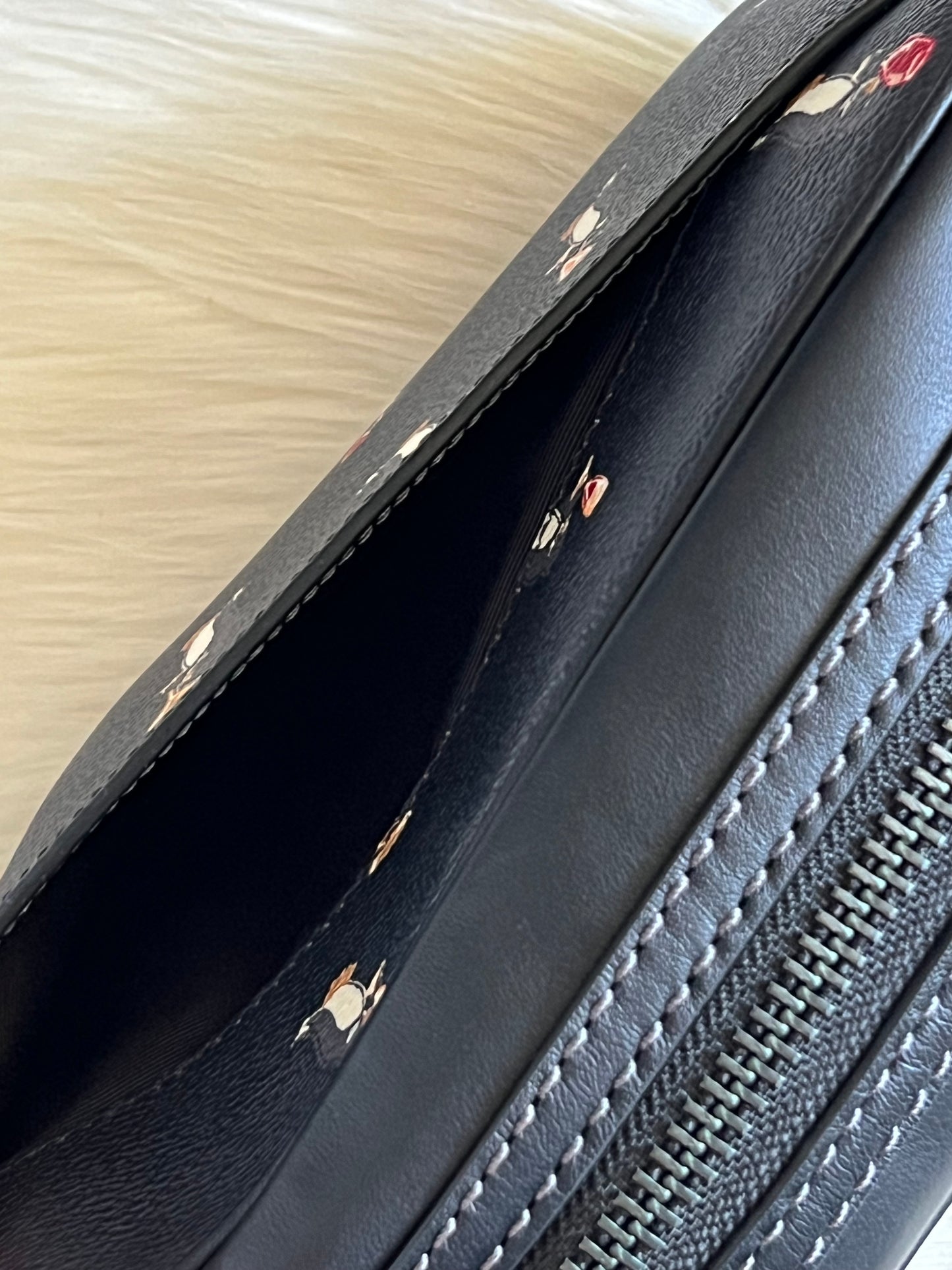 Coach Small Travel Kit With Penguin Print