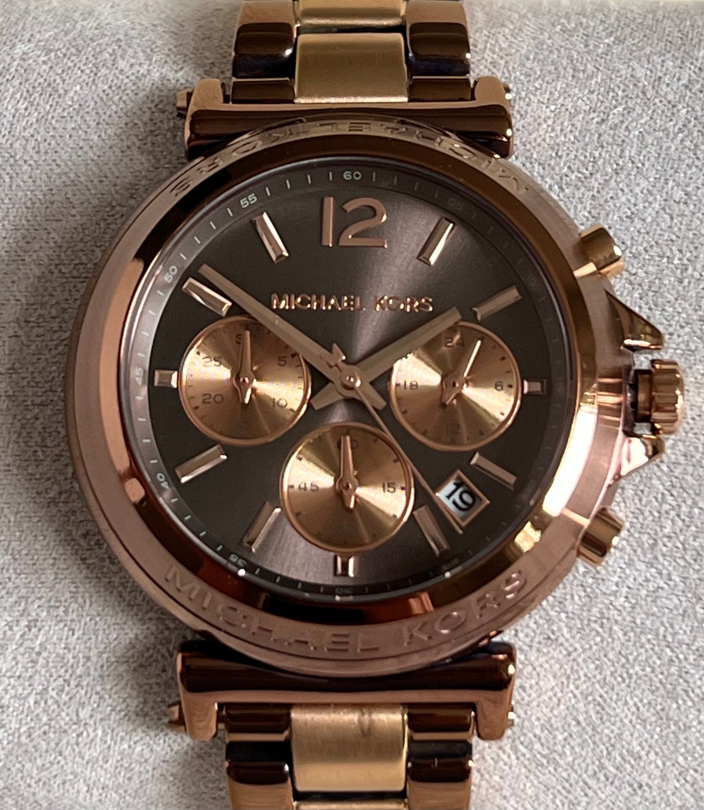 Michael Kors Women’s Oversized Maren Two-Tone Watch