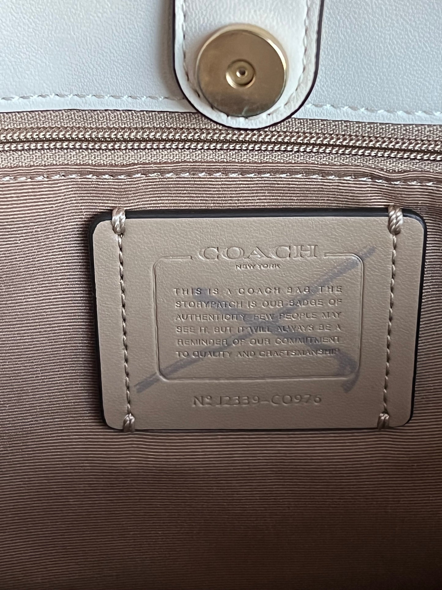 Coach Dempsey Carryall Bag - “AS IS”