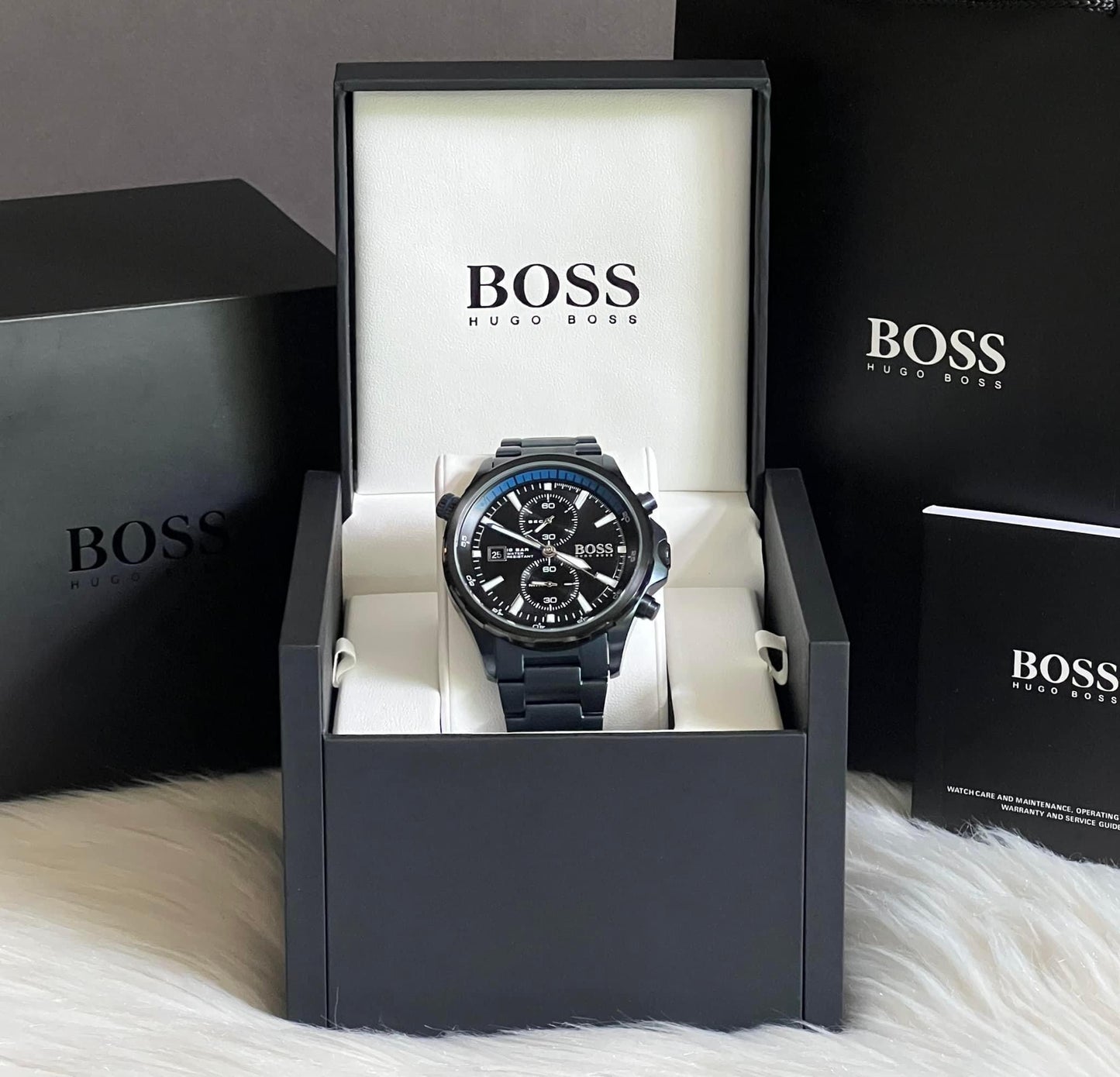 Hugo Boss Men’s Globetrotter Chronograph Watch