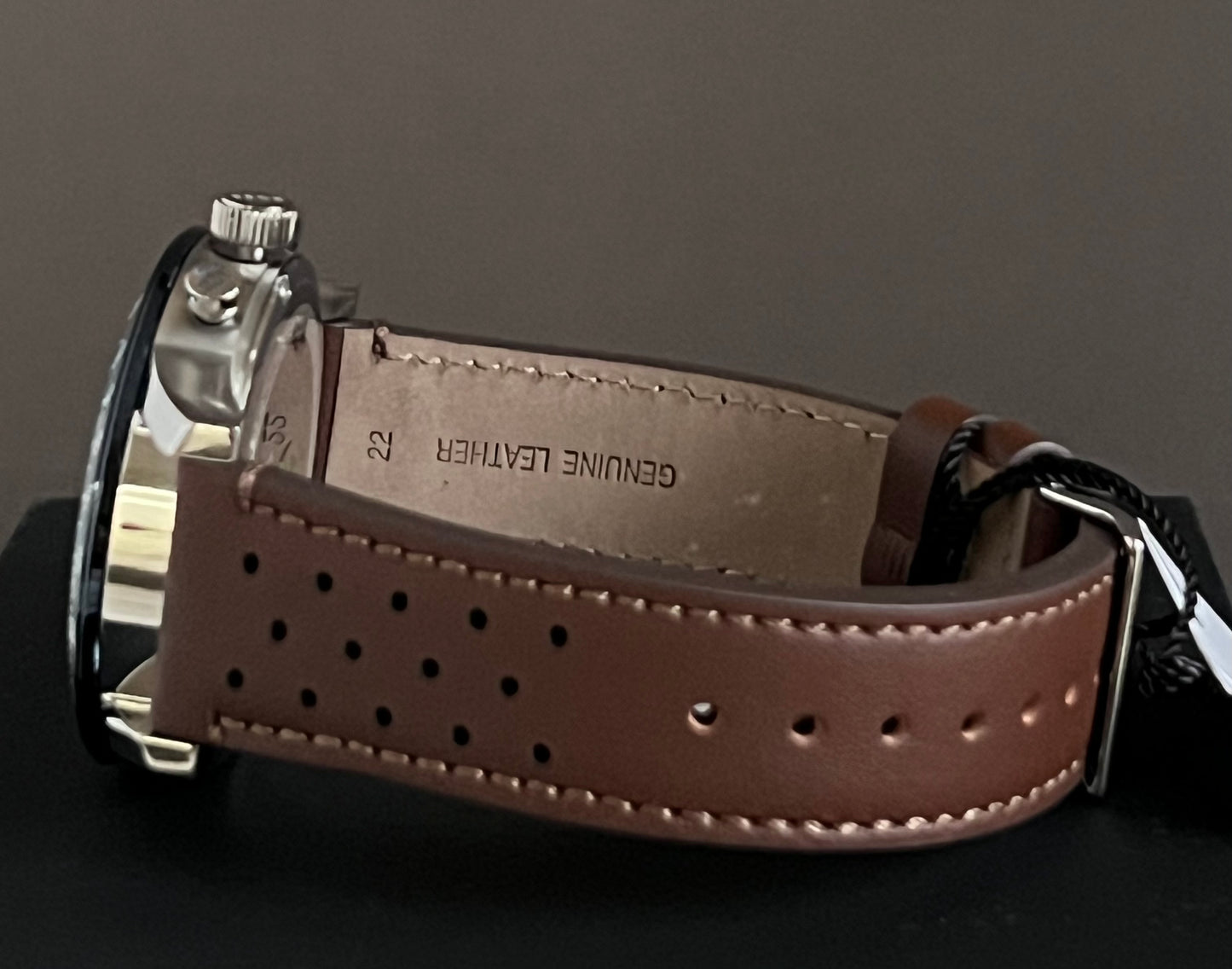 Hugo Boss Men’s Allure Chronograph Leather Strap Watch