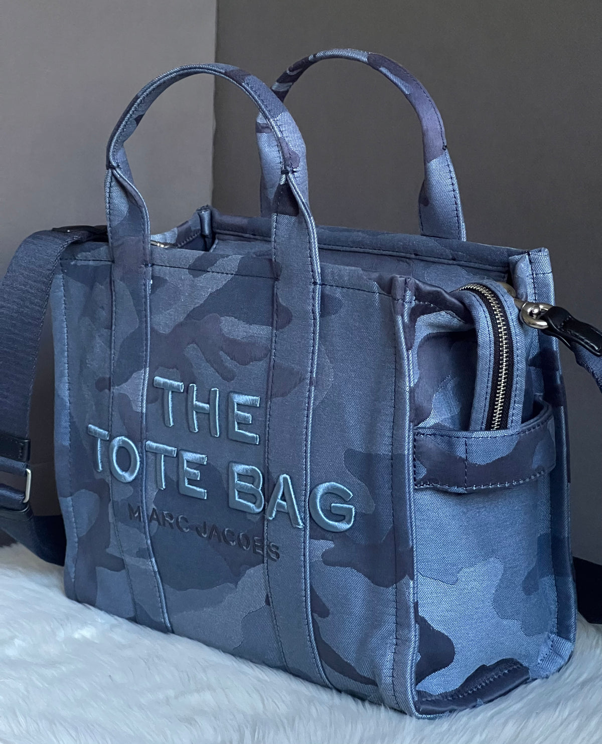 Marc Jacobs The Camo Jacquard Medium Tote Bag