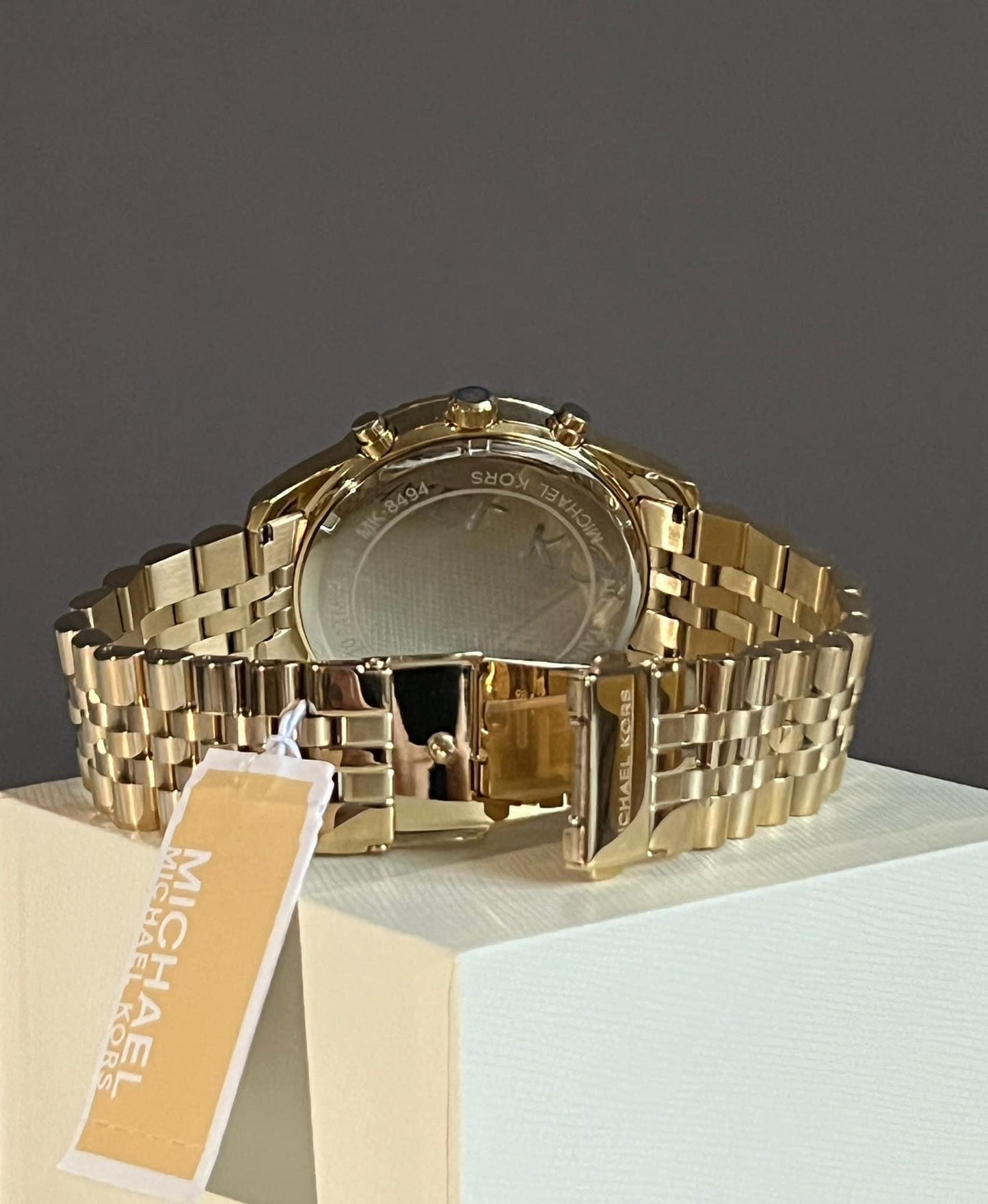 Michael Kors Oversized Lexington Gold-Tone Watch