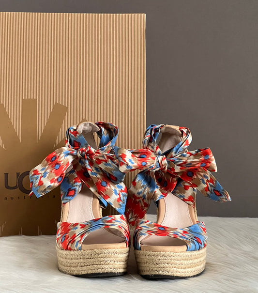UGG Lucianna Platform Wedge Sandals