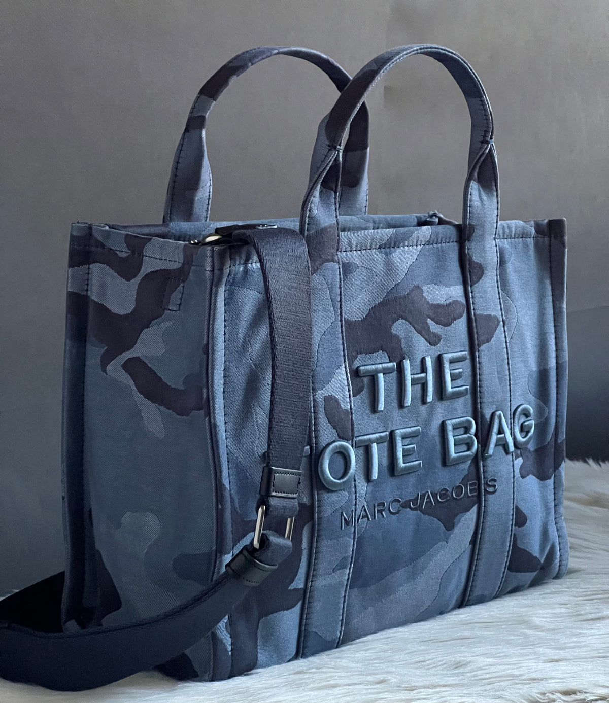 Marc Jacobs The Camo Jacquard Medium Tote Bag
