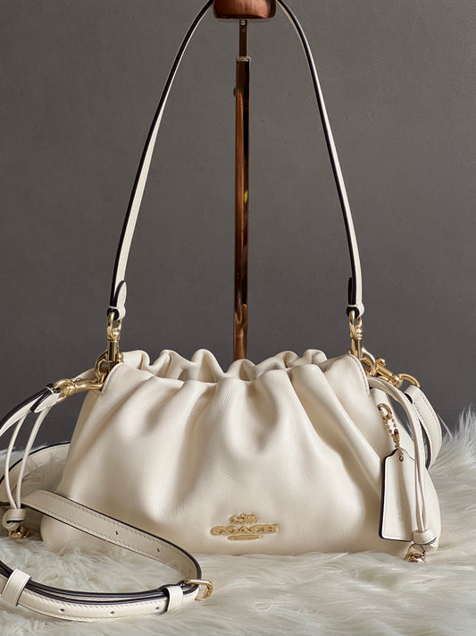 Coach Faye Shoulder Bag with Ruching