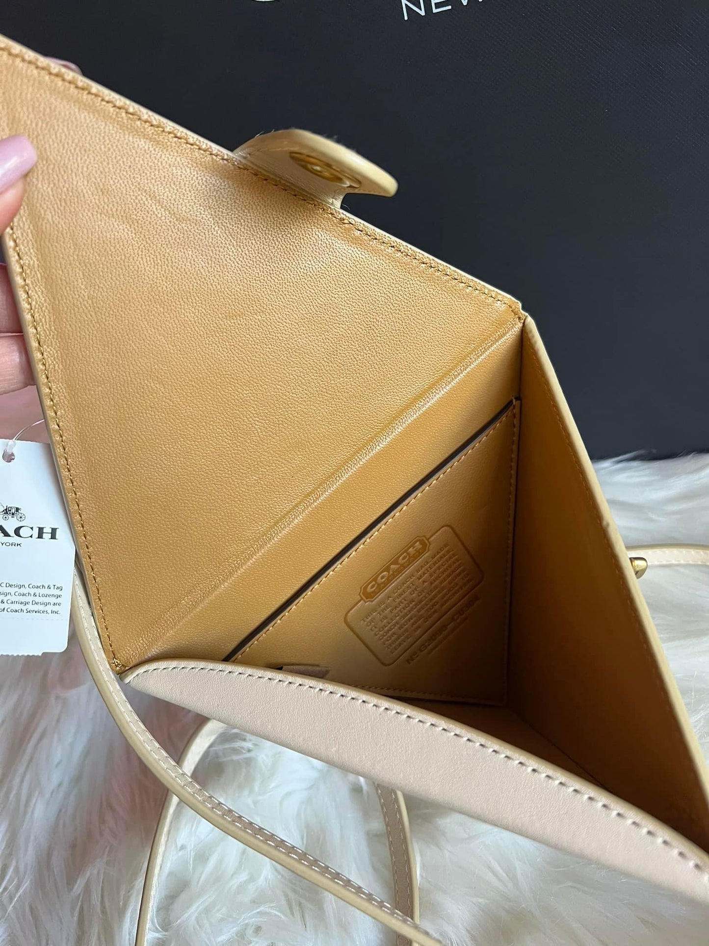 Coach City Blocks Triangle Bag