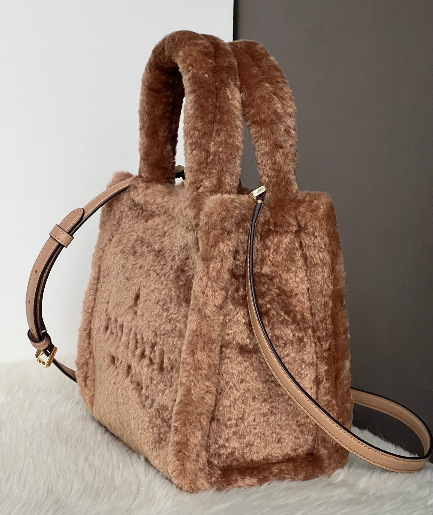 Kate Spade Ellie Faux Fur Small Tote