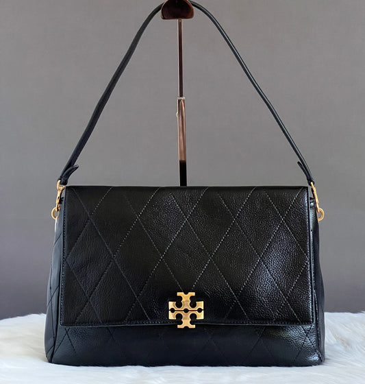 Tory Burch Large Charlie Quilted Shoulder Bag