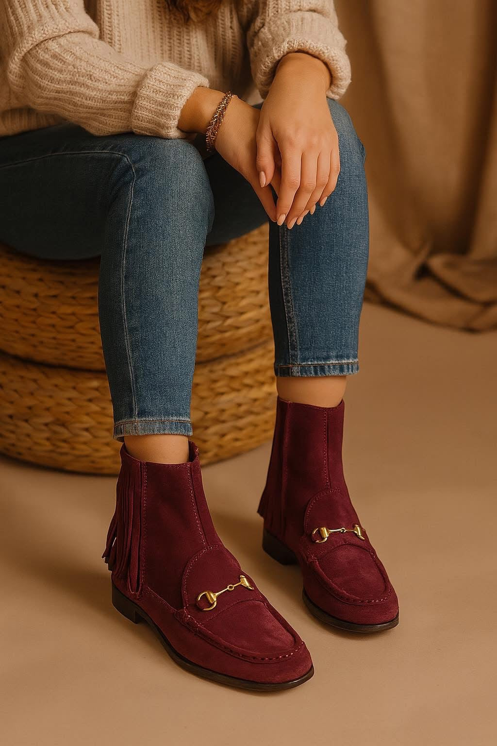 Gucci Mocasin Horsebit Boots