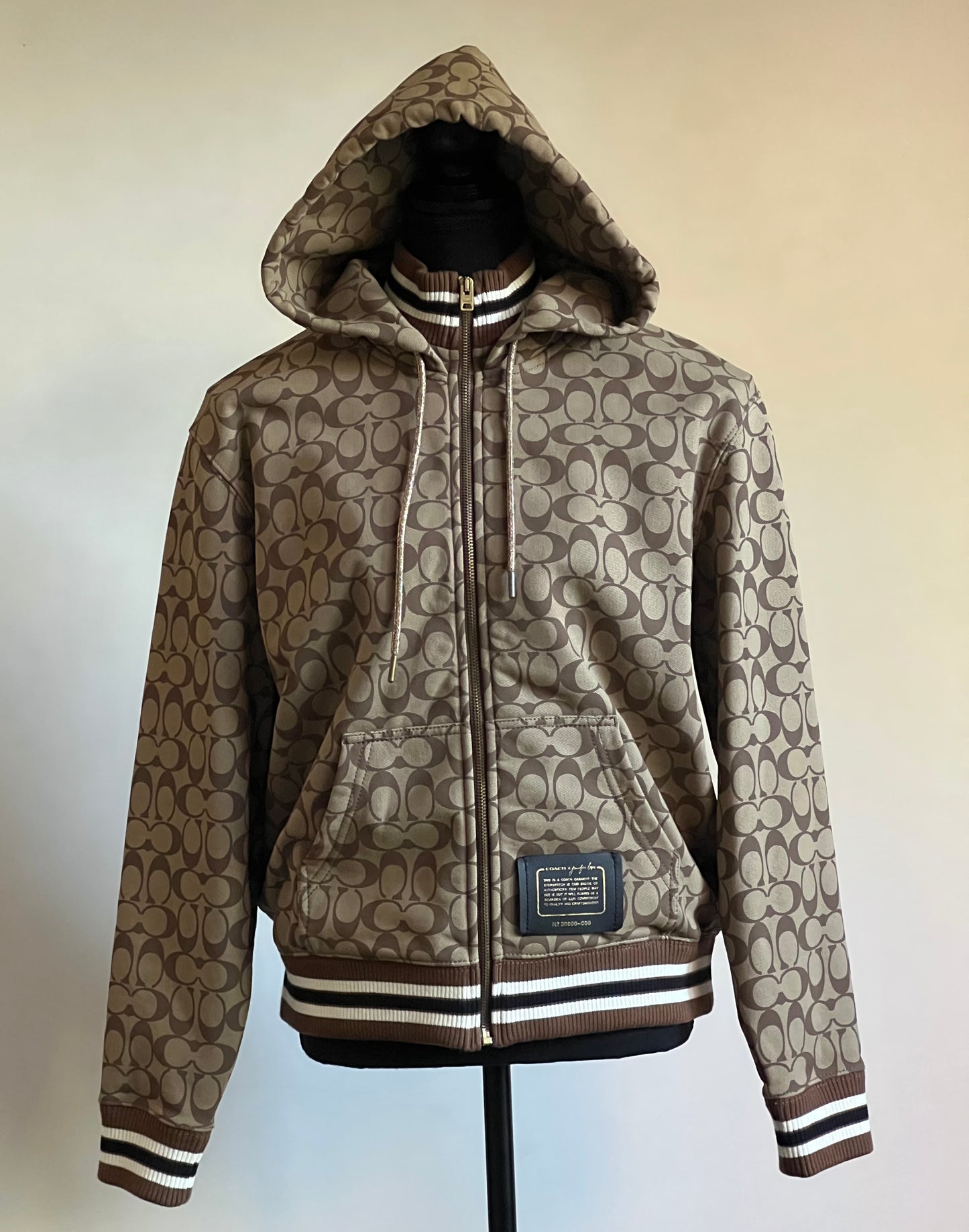 Coach X Jennifer Lopez Signature Zip Up Hoodie