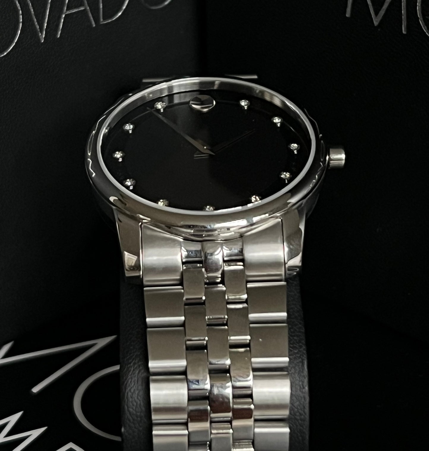 Movado Men’s Museum Classic 11 Diamond Watch