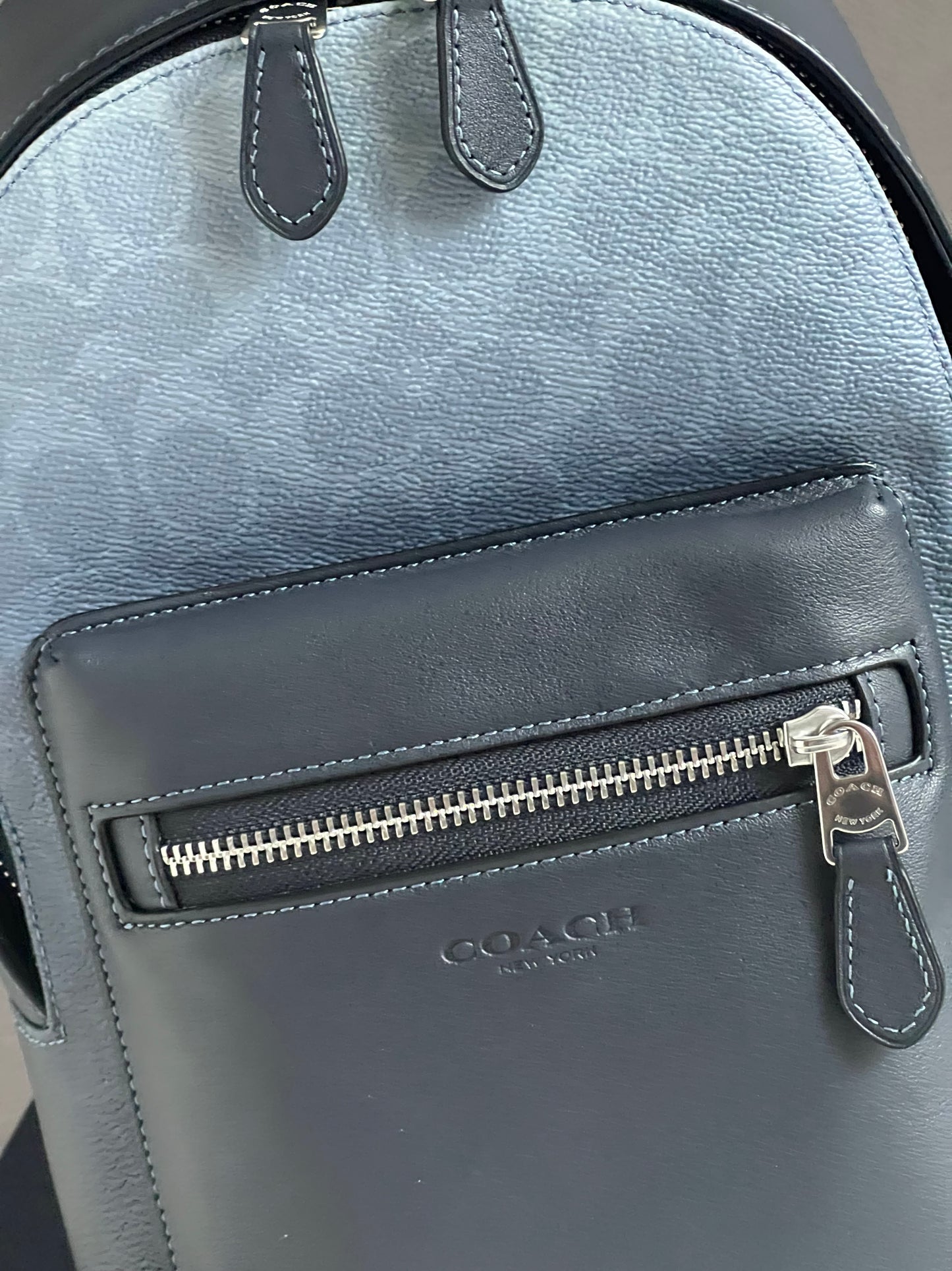Coach West Pack In Ombre Signature Canvas