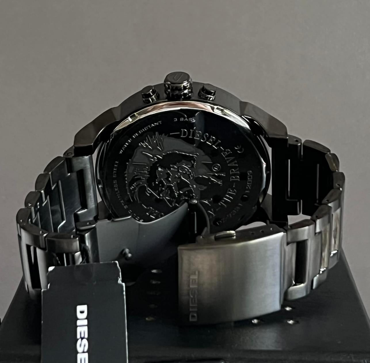 Diesel Men’s Mr. Daddy 2.0 Gunmetal Tone Watch