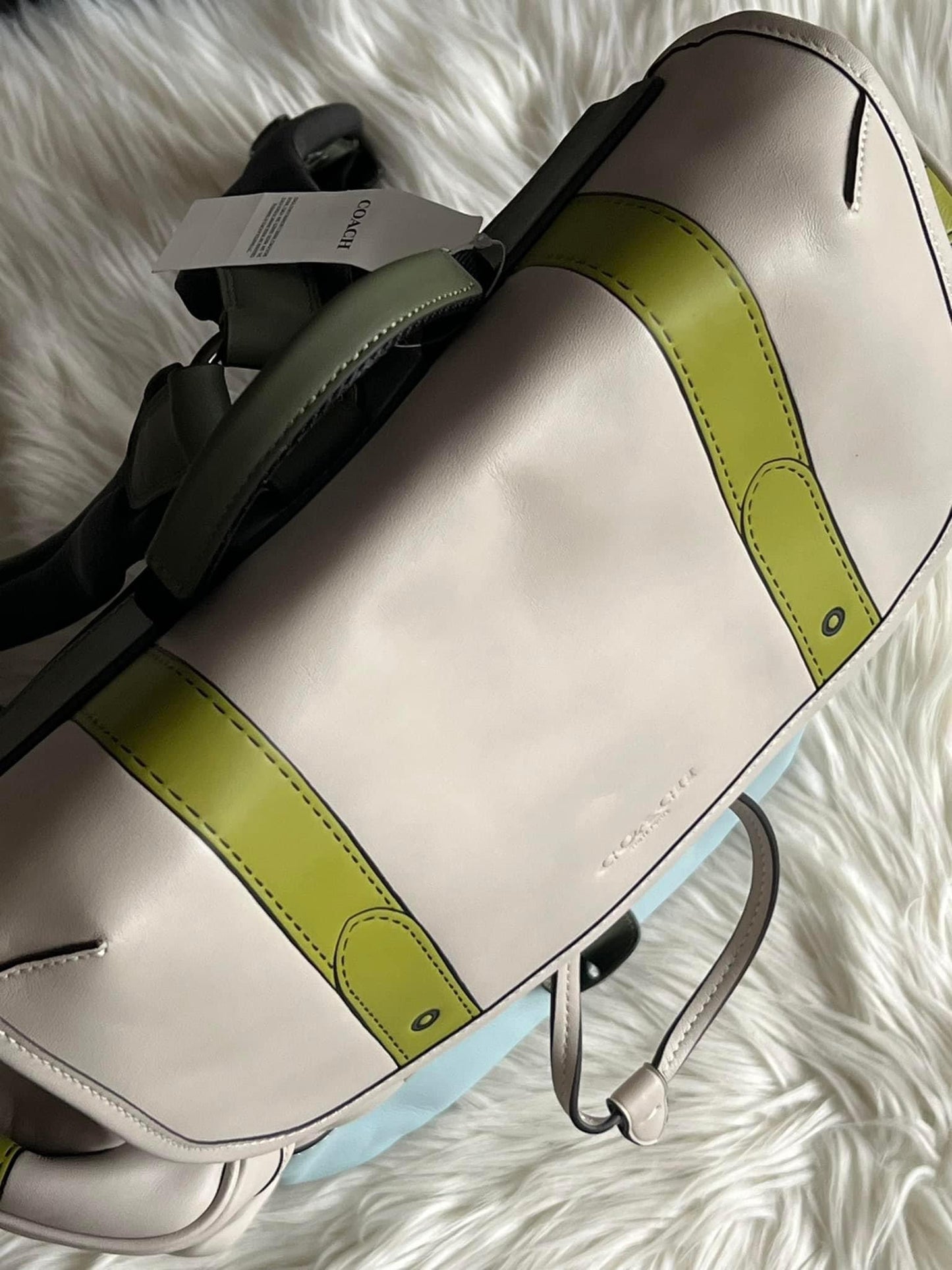 Coach Hitch Backpack with Trompe L’oeil