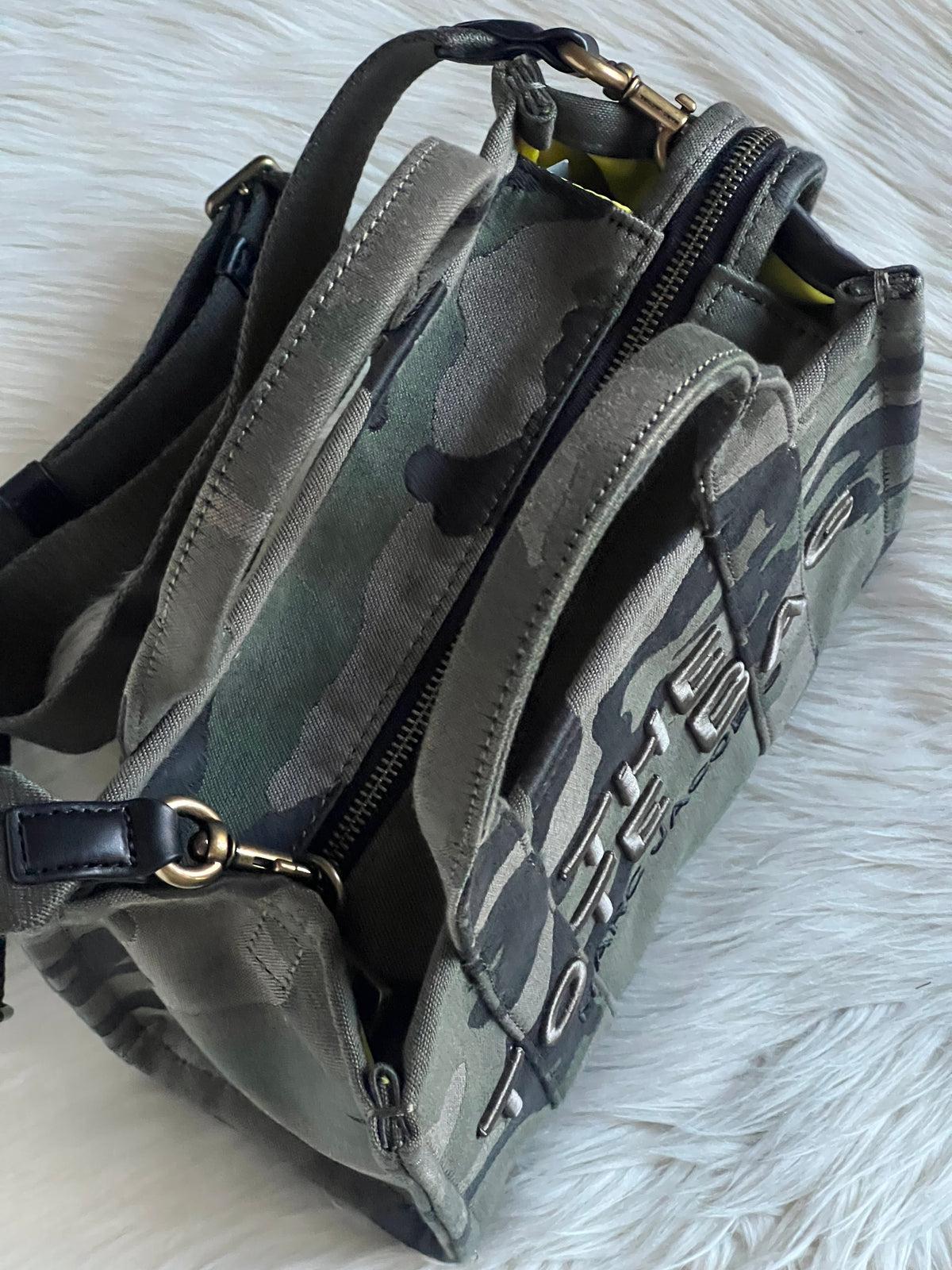 Marc Jacobs The Camo Jacquard Small Tote Bag