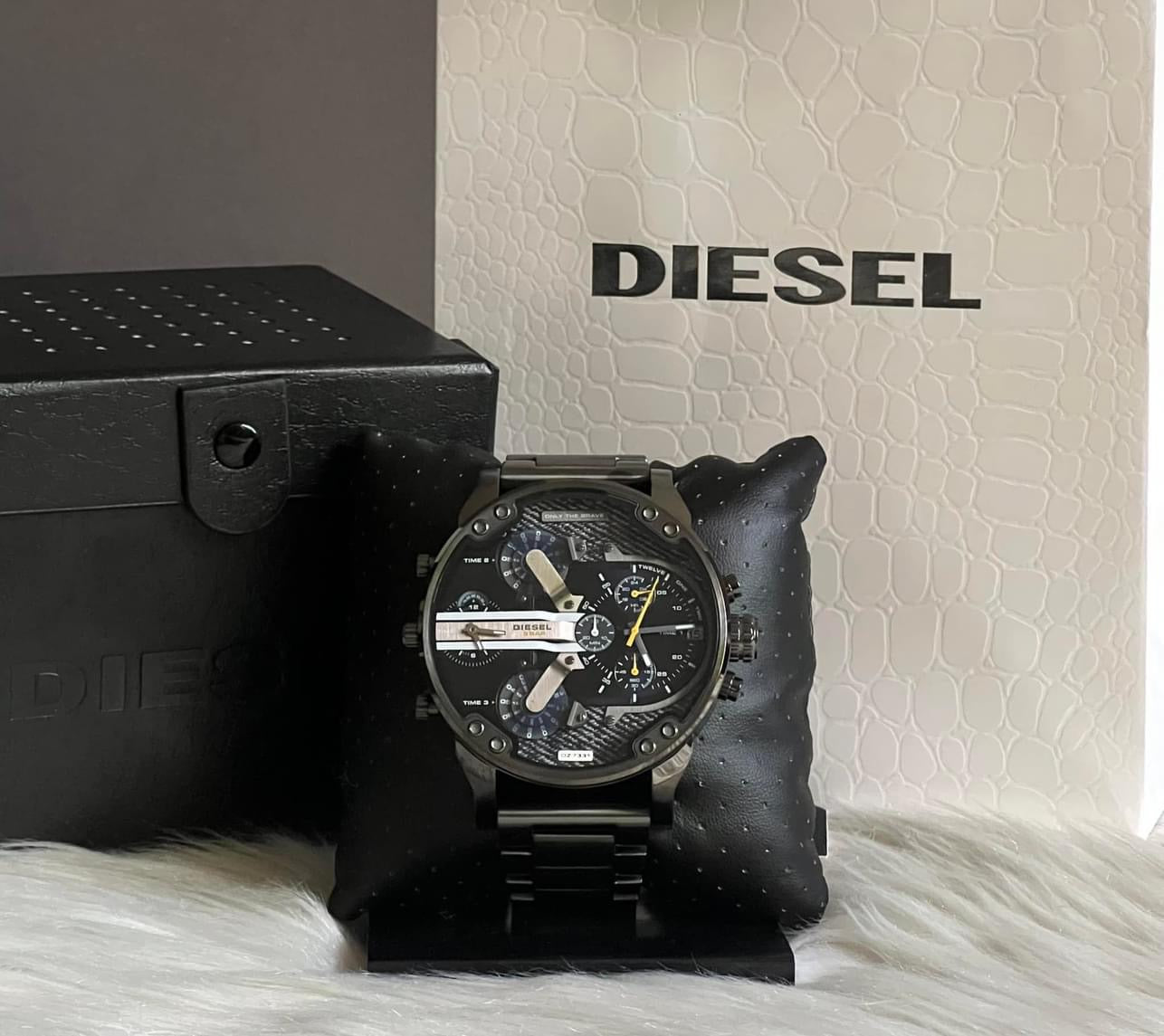 Diesel Men’s Mr. Daddy 2.0 Gunmetal Tone Watch