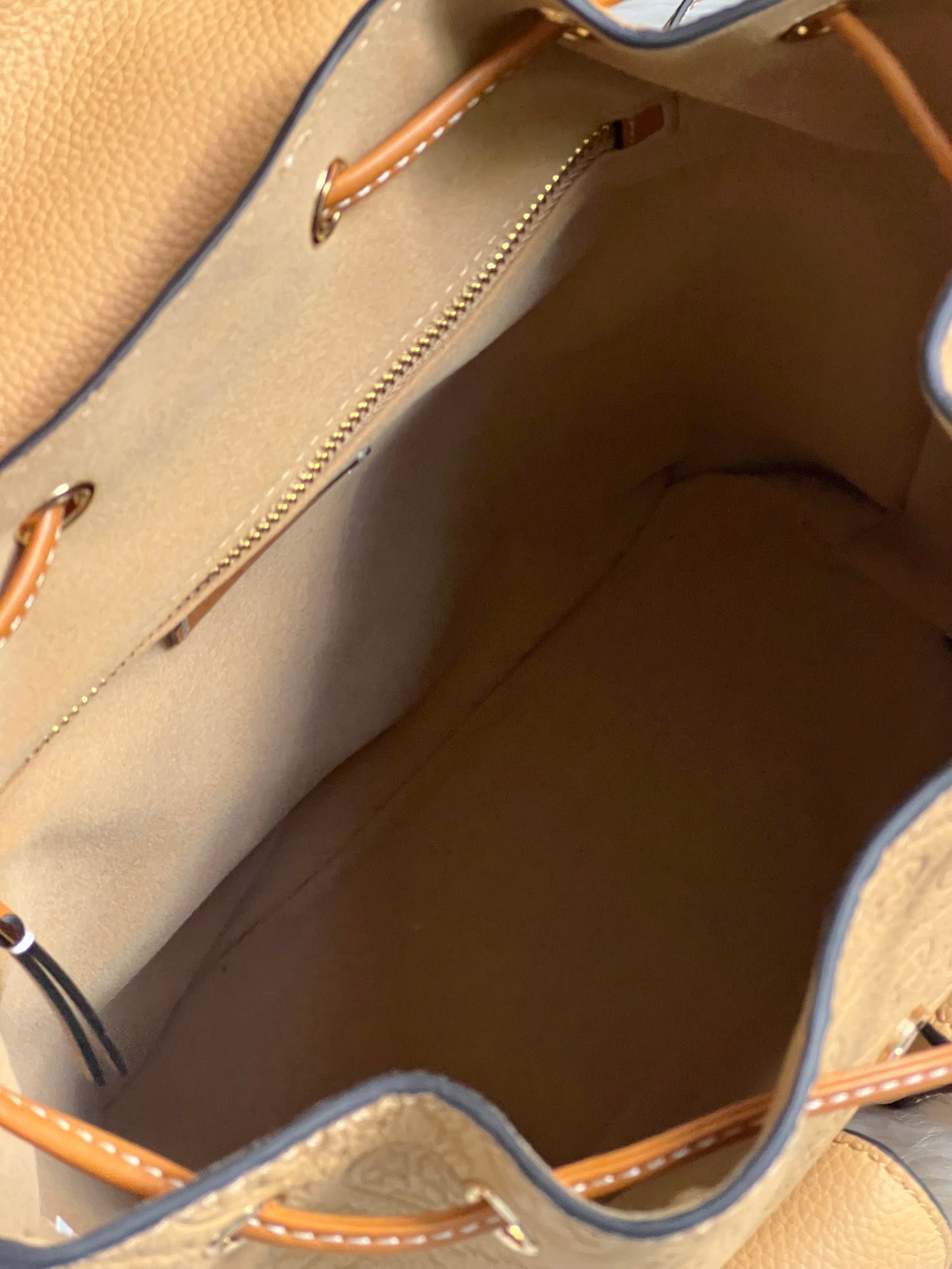Tory Burch T Monogram Pebbled Backpack