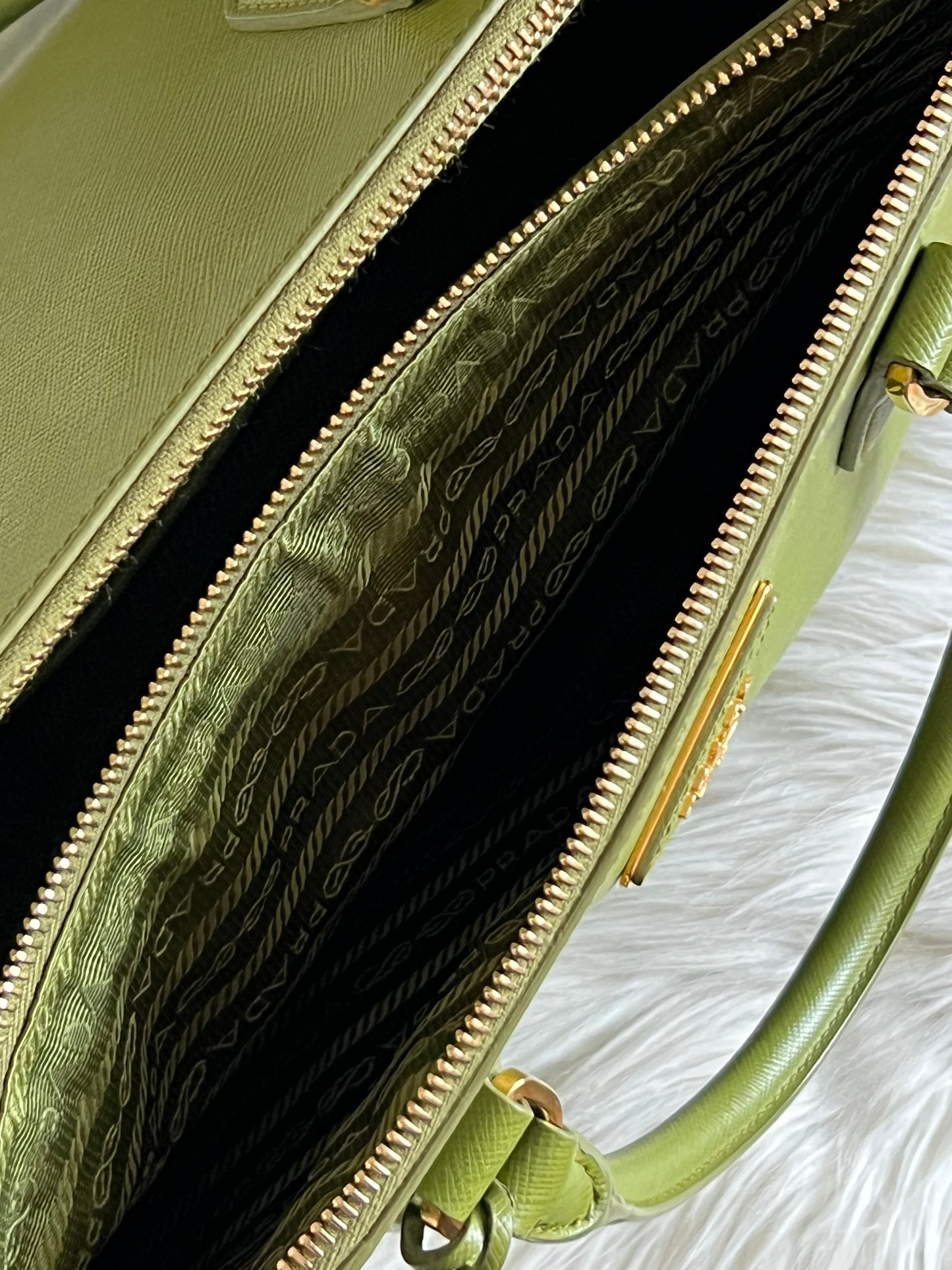 Prada Large Saffiano Lux Galleria Tote Bag
