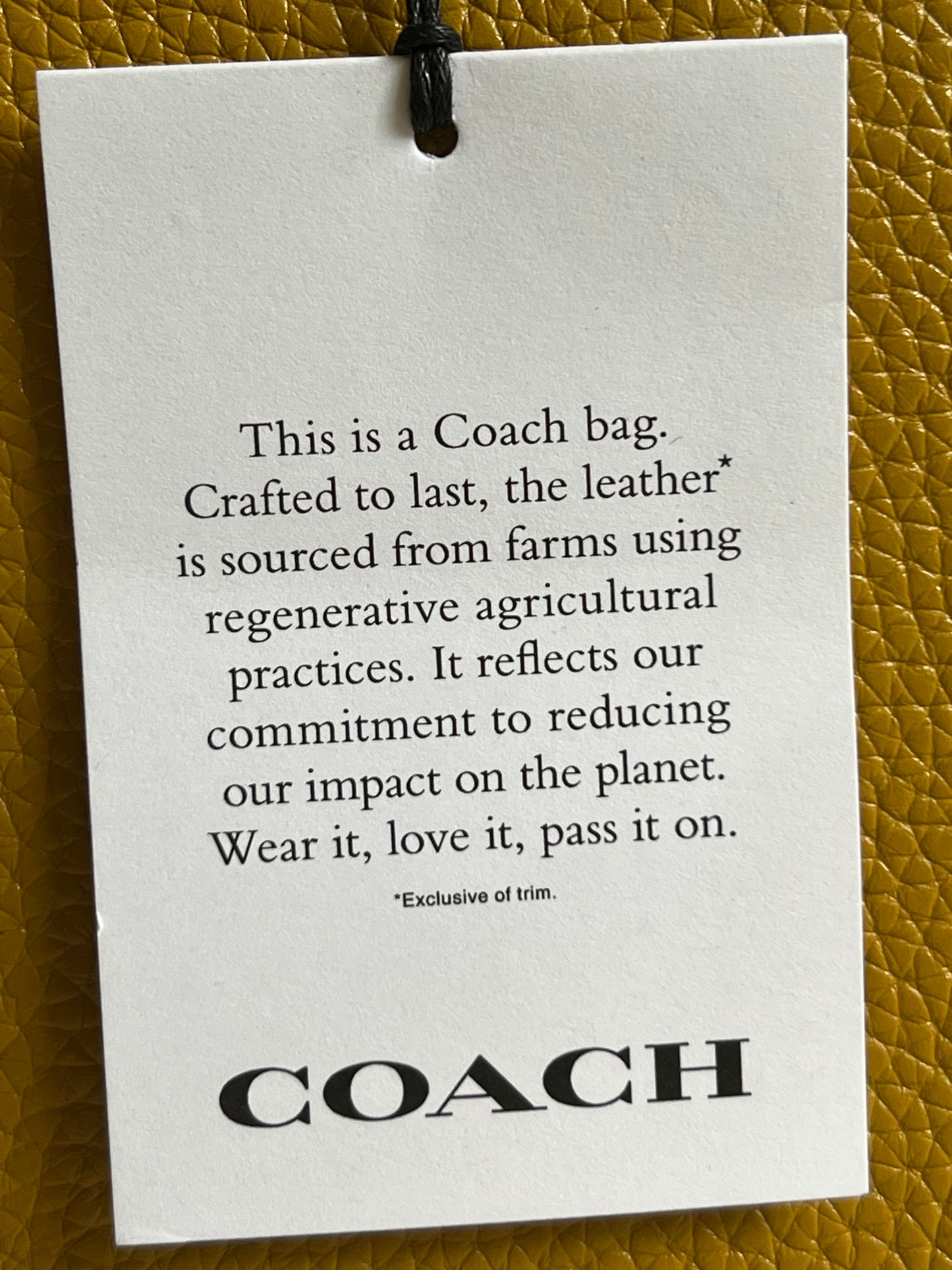 Coach Rogue Brief in Regenerative Leather