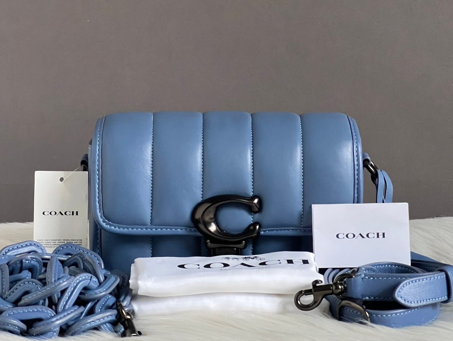 Coach Studio Shoulder Bag 19 with Quilting - “AS IS”