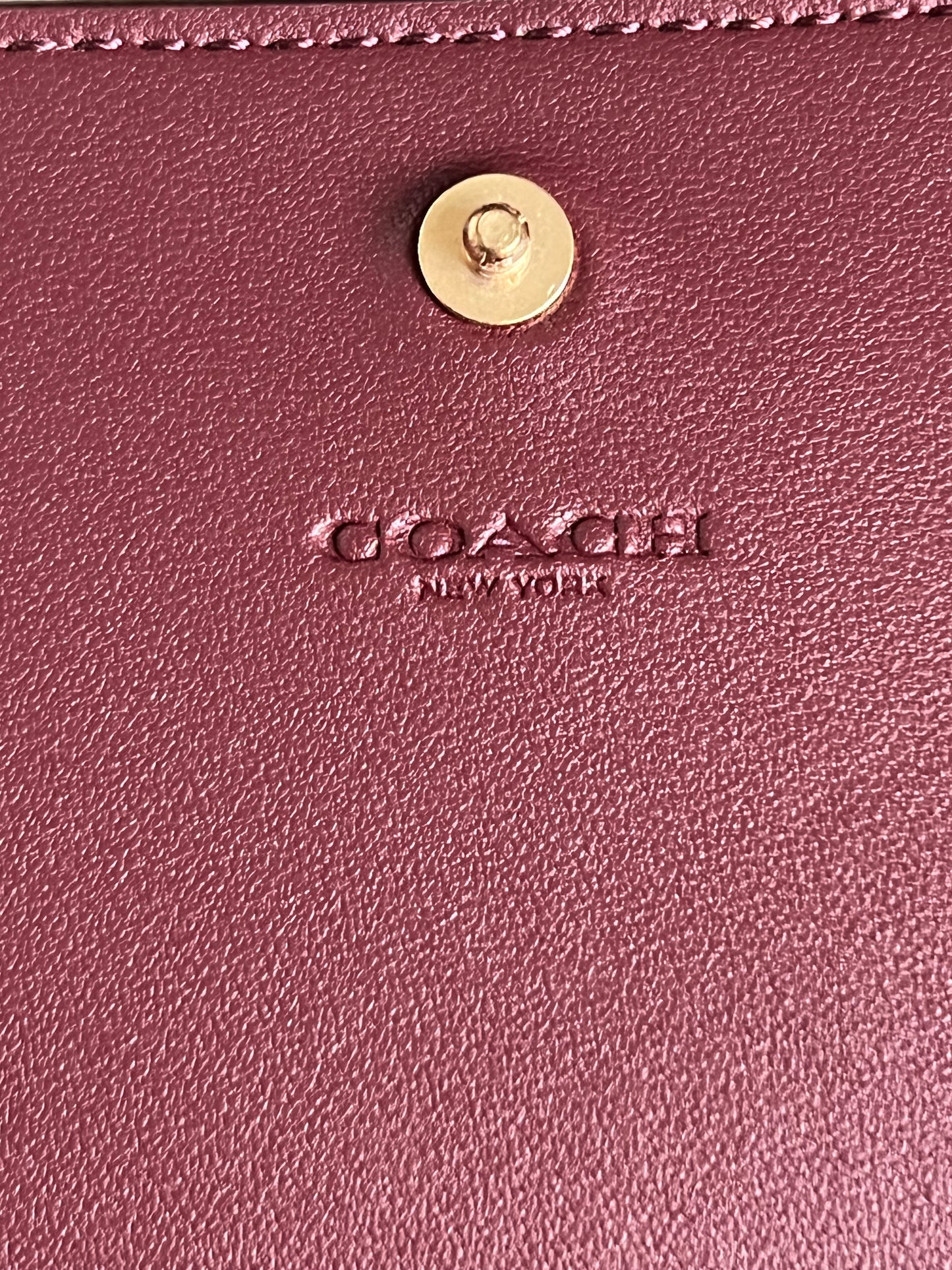 Coach Slim Trifold Wallet
