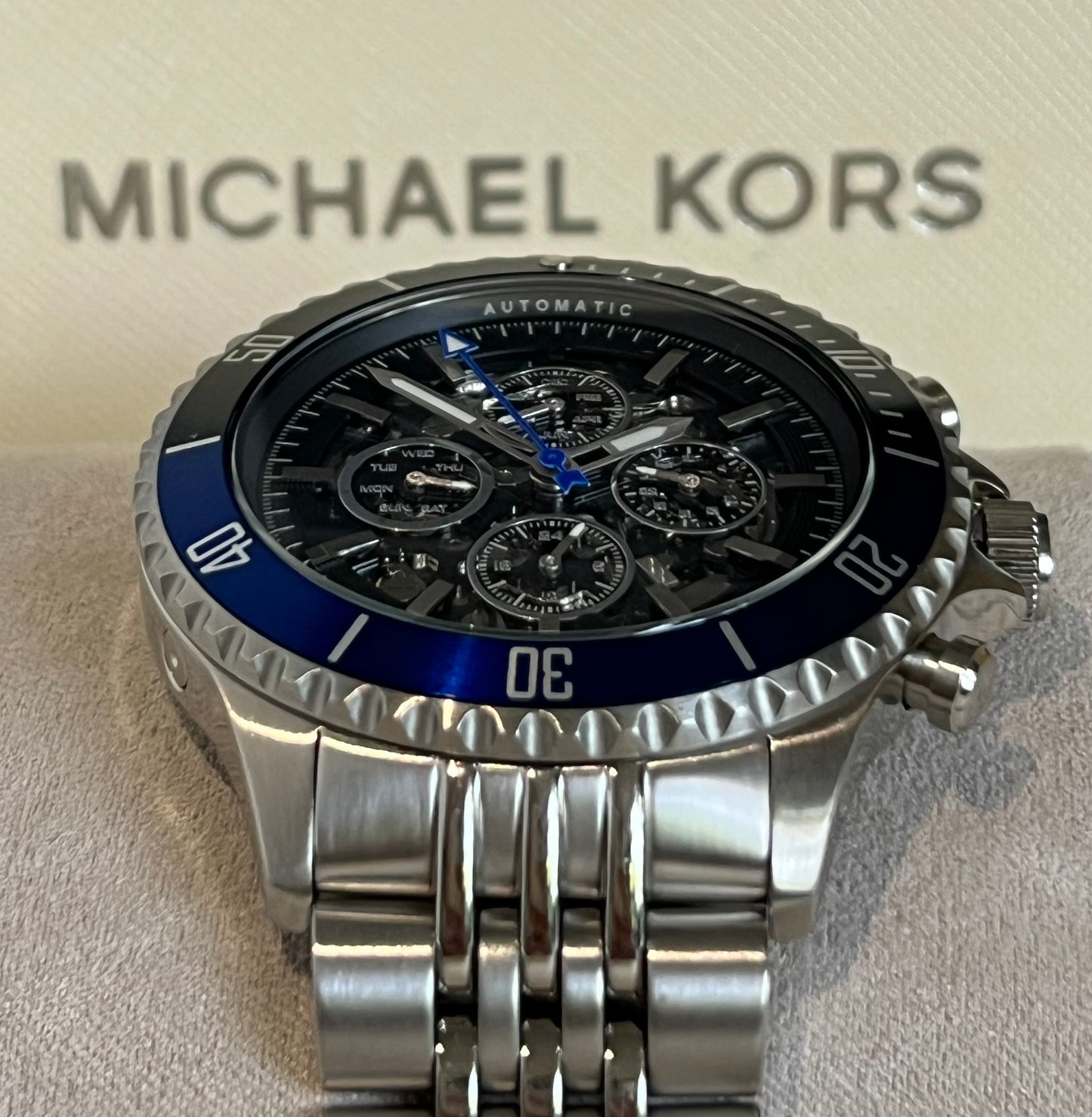 Michael Kors Men’s Bayville Automatic Chronograph Watch