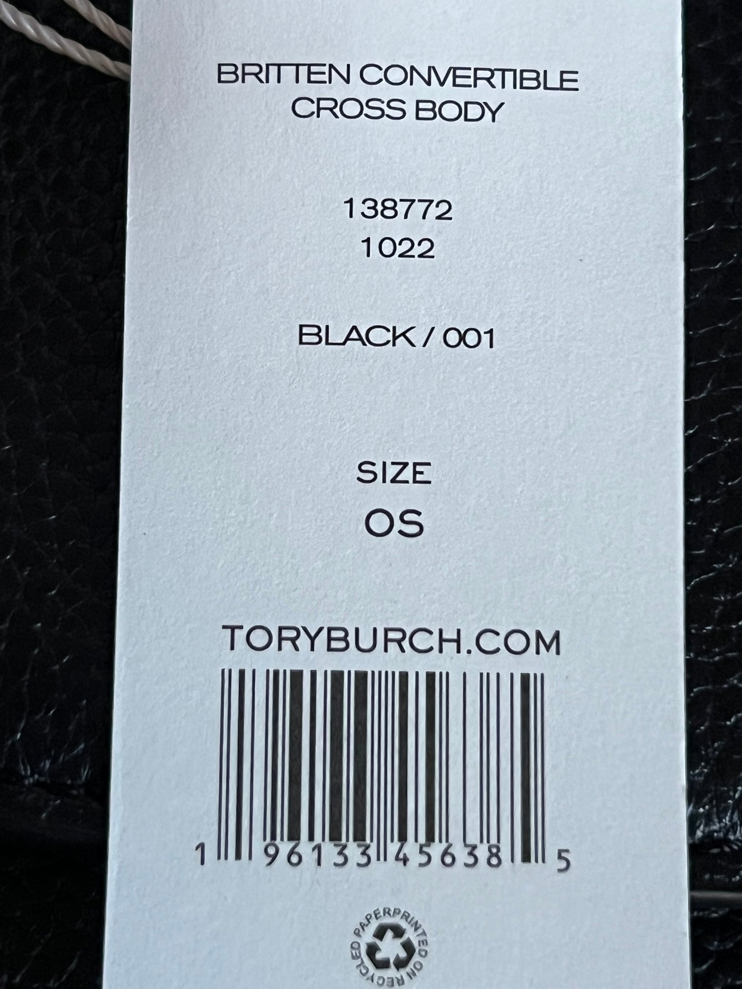 Tory Burch Britten Convertible Crossbody Bag