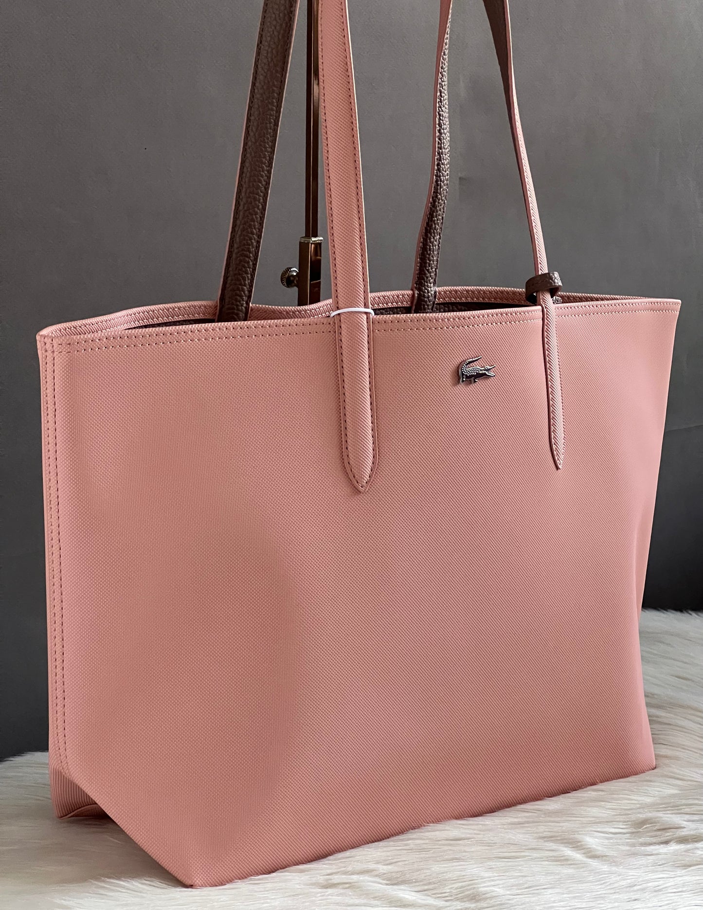 Lacoste Women’s Anna Reversible Tote with Pouch