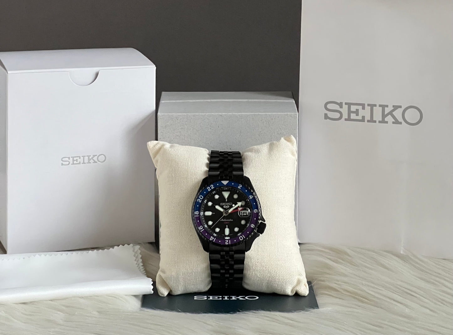 Seiko Men’s 5 Sports Yuto Horigome Limited Edition GMT Automatic Watch